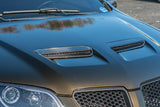 2008-2009 Pontiac G8 | SDP Performance CARBON FIBER Hood Vents / Hood Scoop