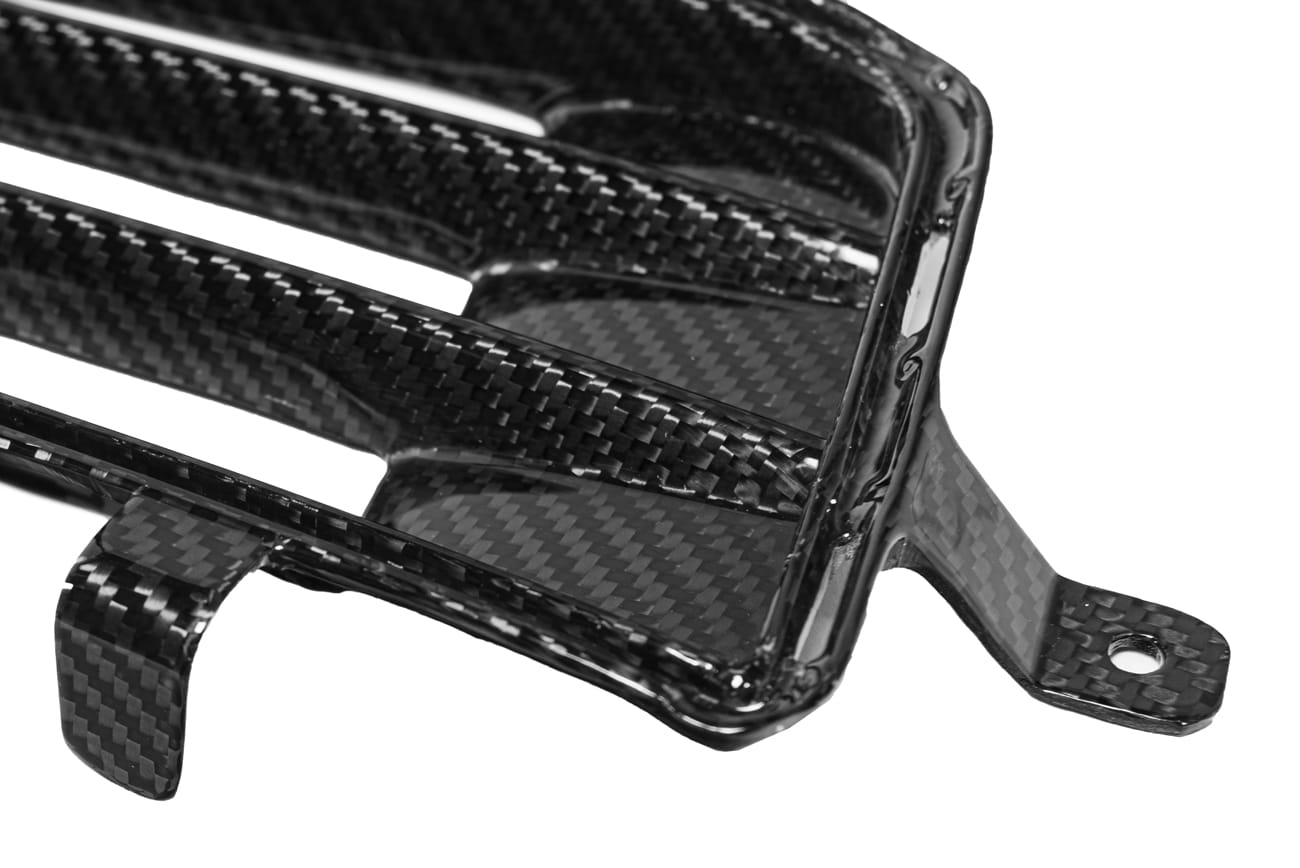 2016-2019 Cadillac ATS-V | CARBON FIBER Front Bumper Bezel Insert Vents