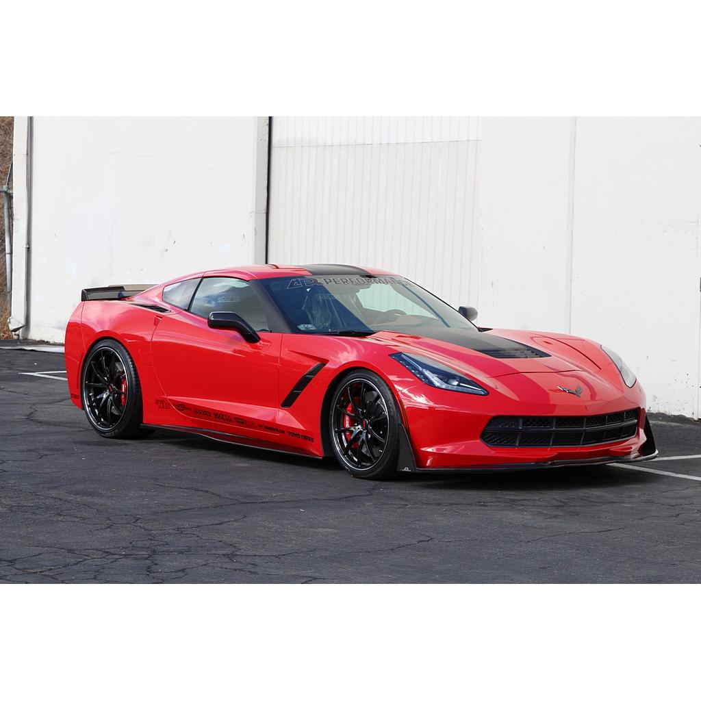 Chevrolet Corvette C7 Stingray Track Pack Aero Kit 2014 - 2019 (Version 2)
