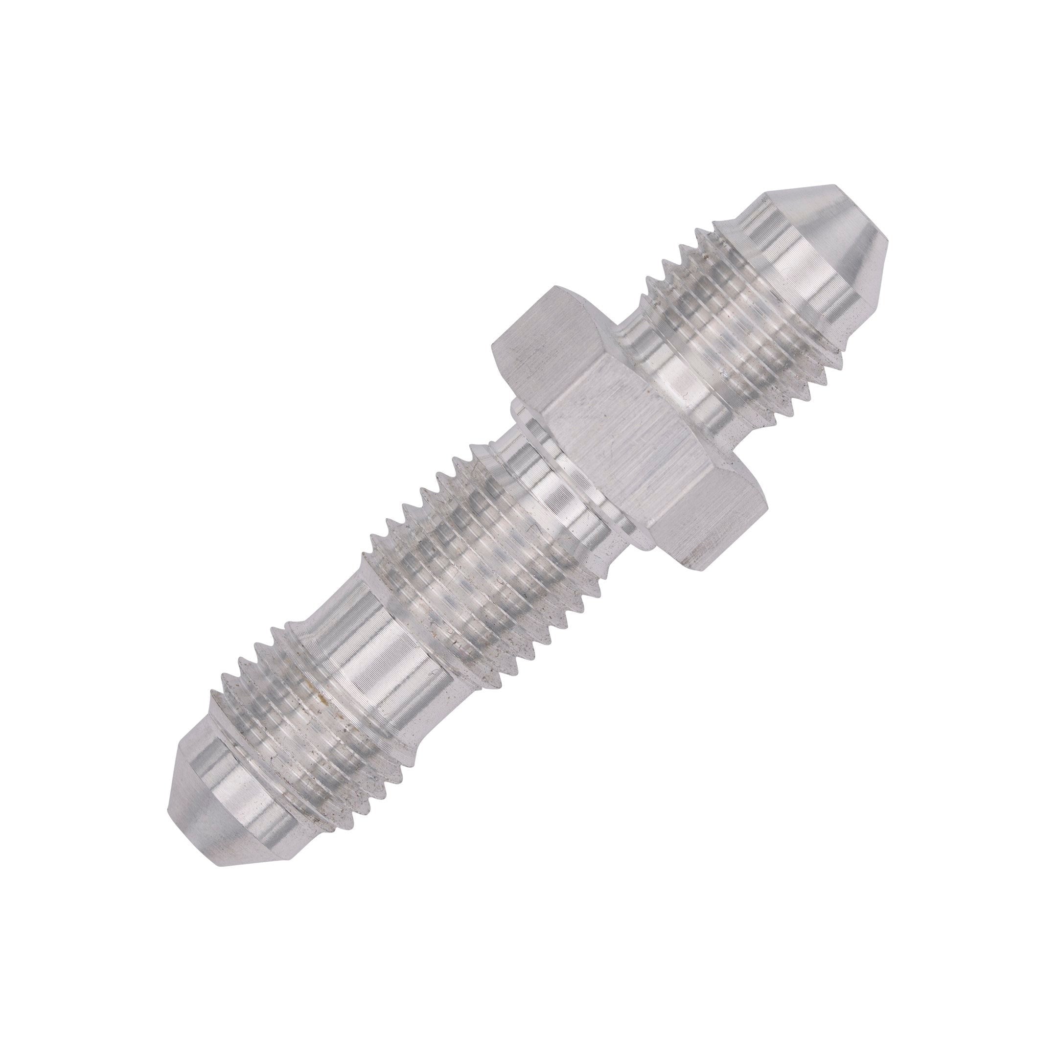 Flo Supply 3AN Straight Bulkhead - RAW