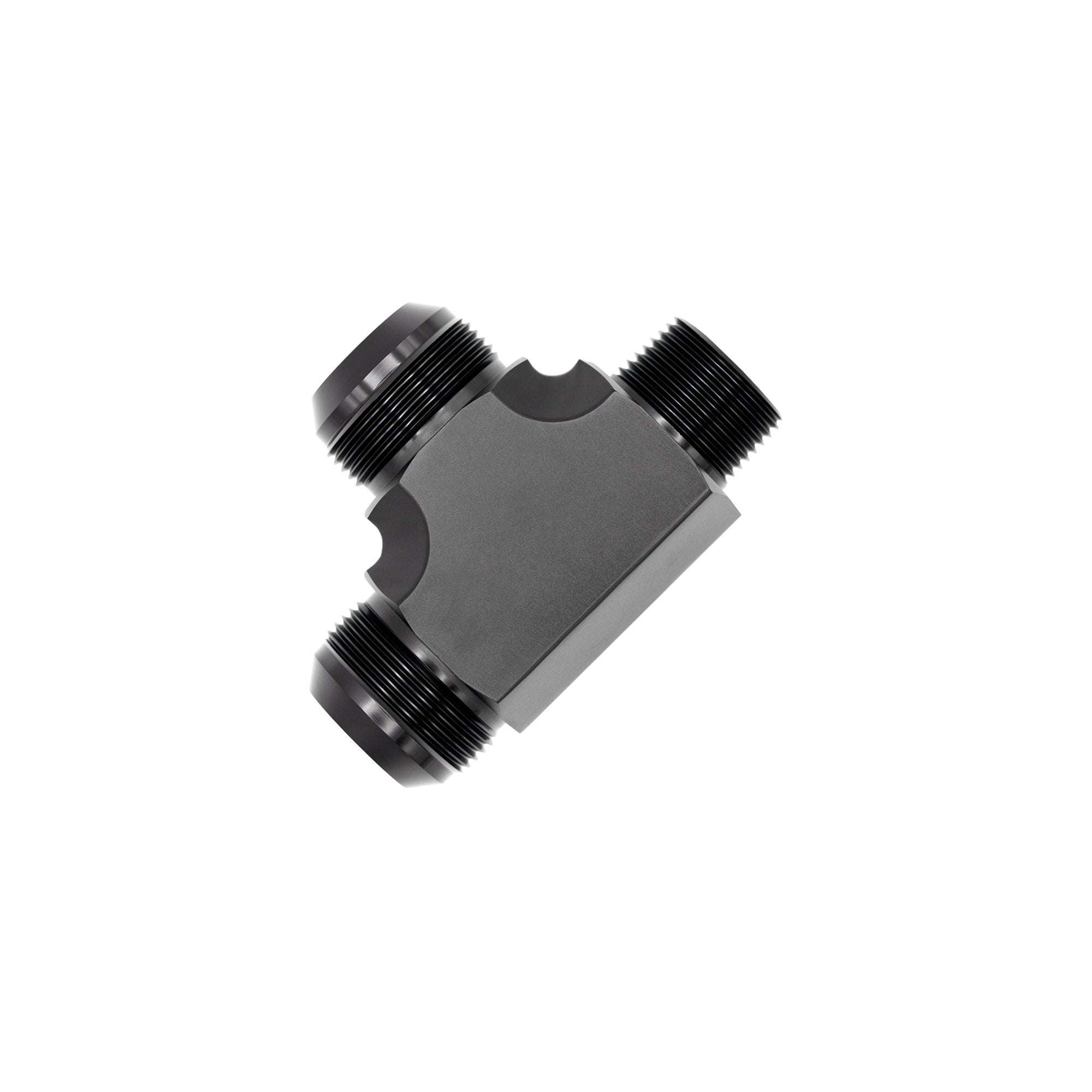 Flo Supply 3/8" NPT Male On The Run To 8AN Male Tee