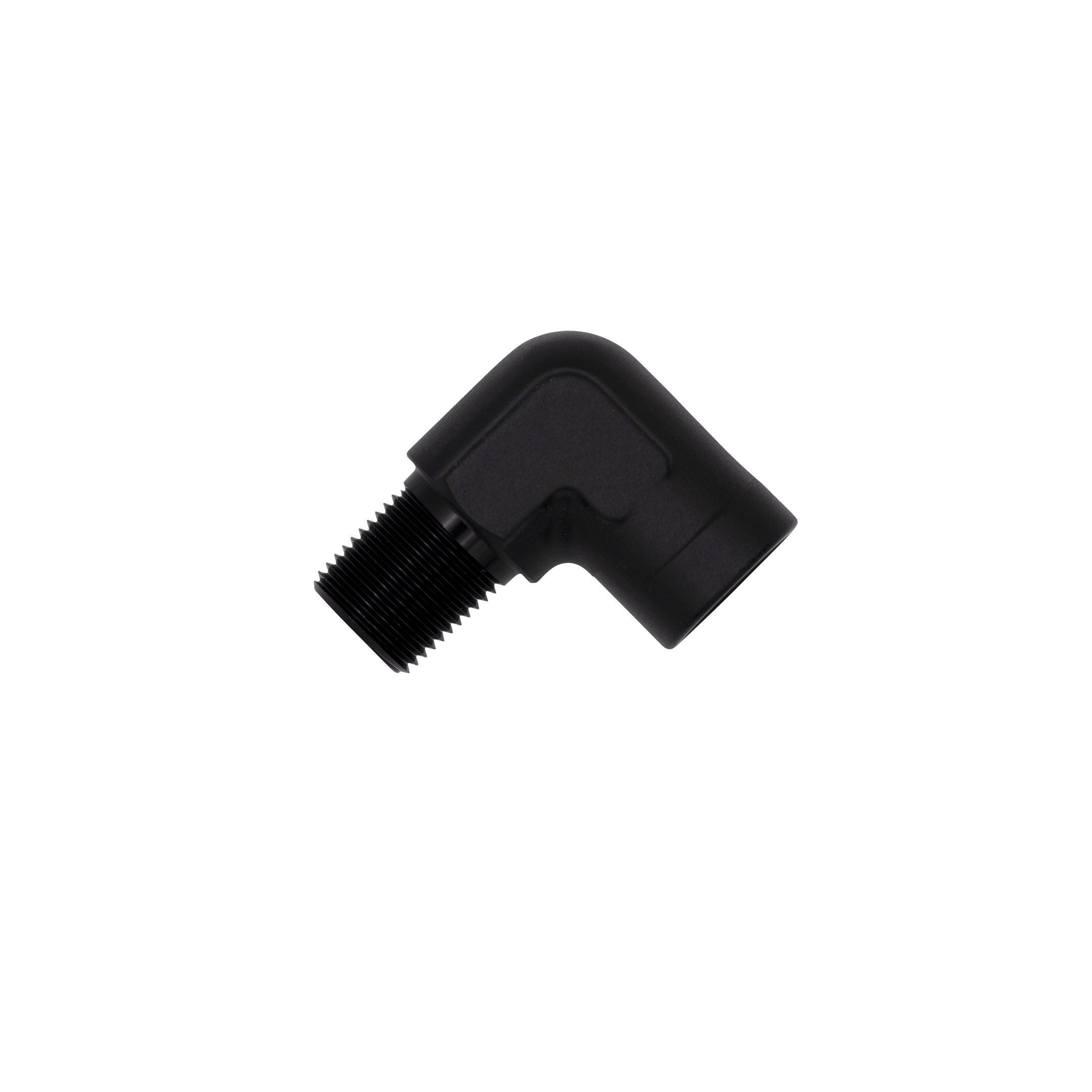 Flo Supply 3/8" NPT 90 Degree Male To Female Adapter