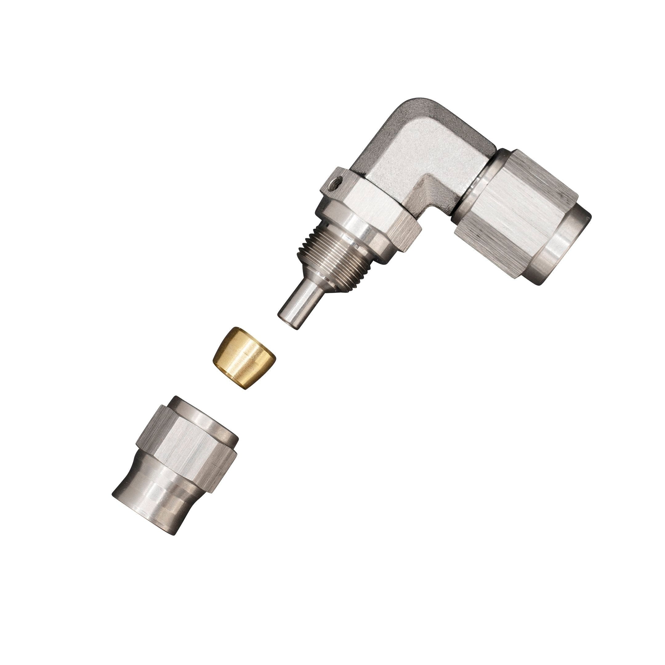 Flo Supply 4AN Female 90 Degree to 4AN Hose End