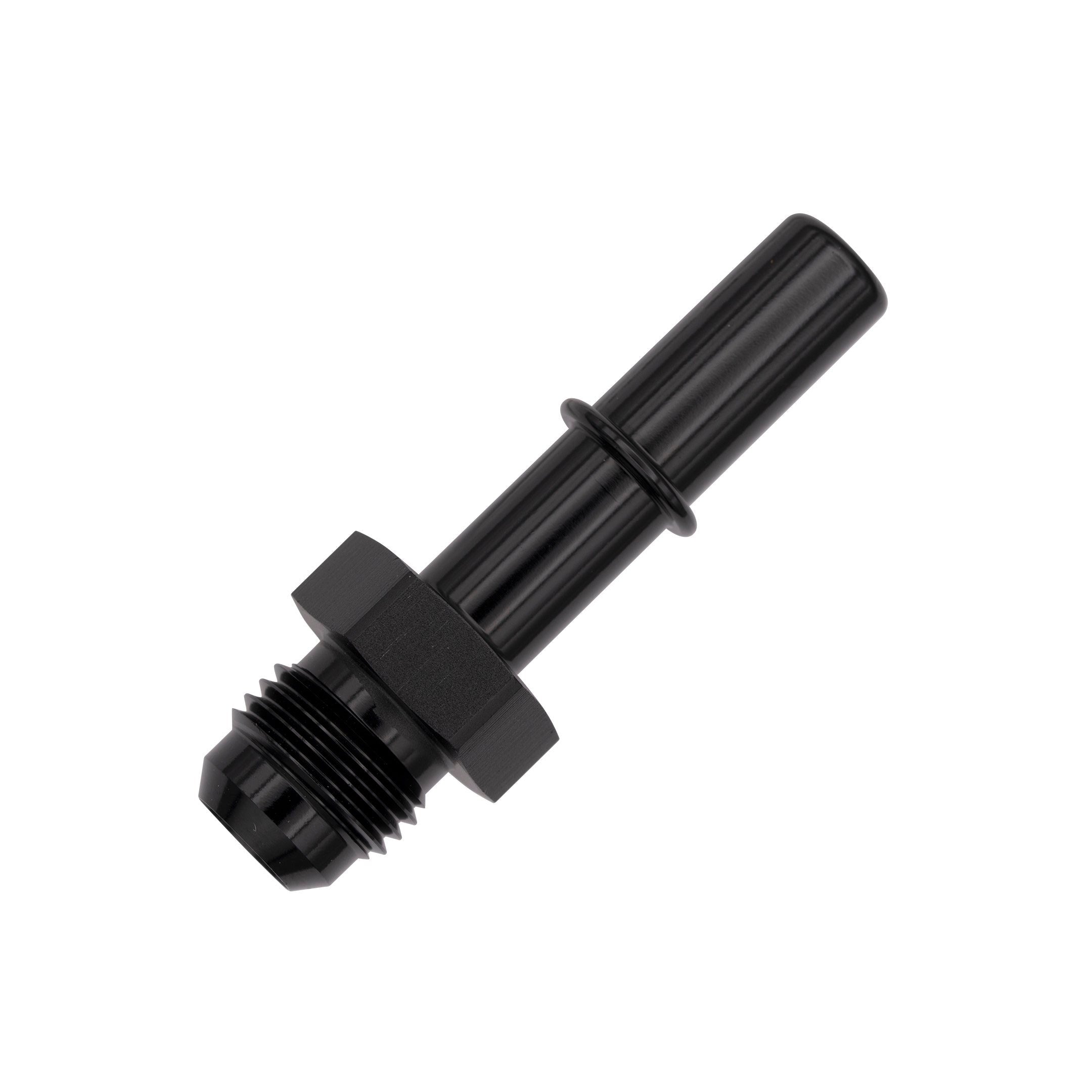 Flo Supply 6AN x 5/16" Spring Lock Fuel Adapter - Male/Male