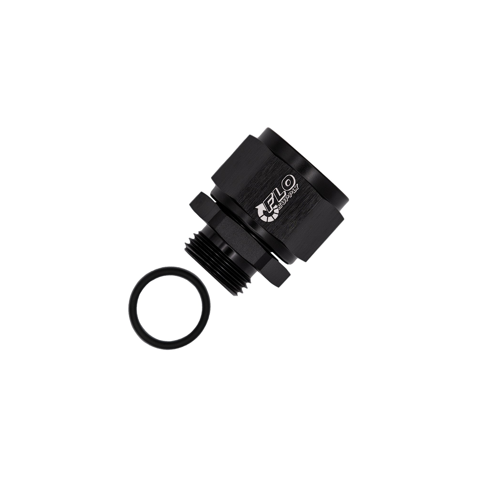Flo Supply 12AN ORB Male To 10AN Female Straight Swivel Adapter