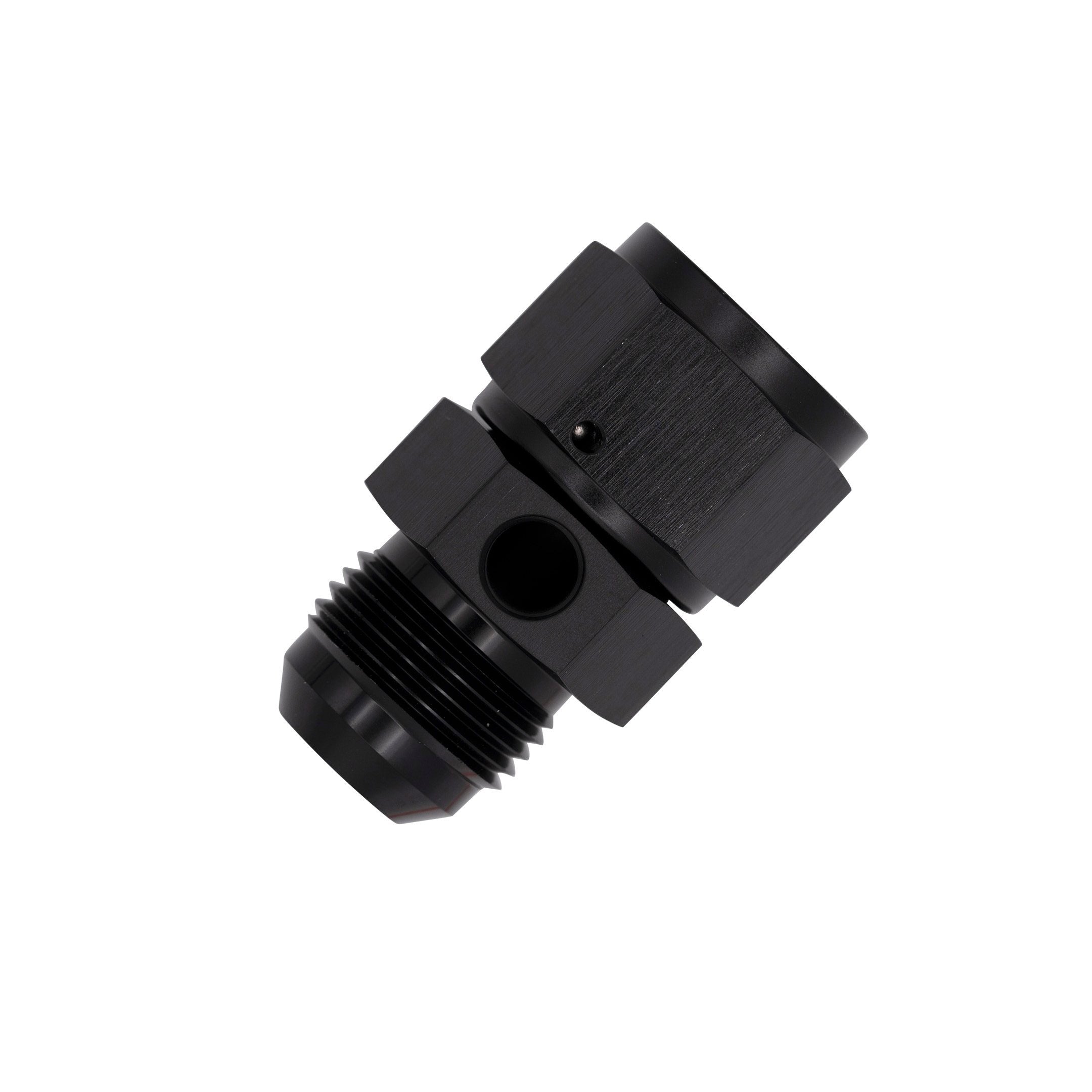 Flo Supply 4AN Female To Male Swivel Adapter with 1/8" NPT Port