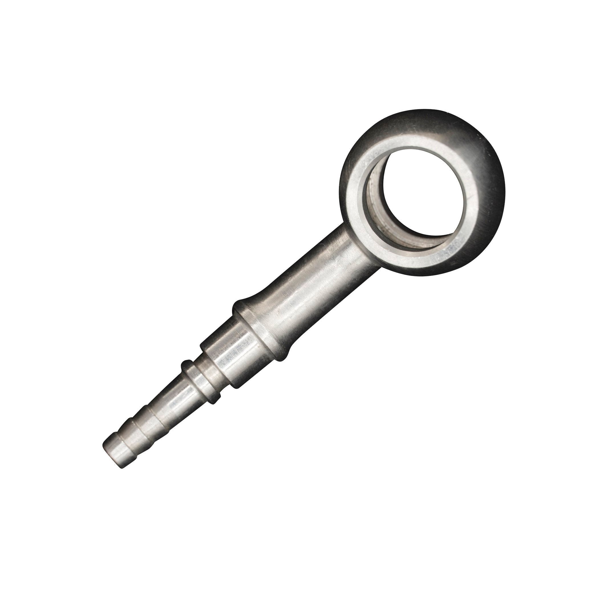 Flo Supply 3AN 20 Degree Crimped Banjo Hose End