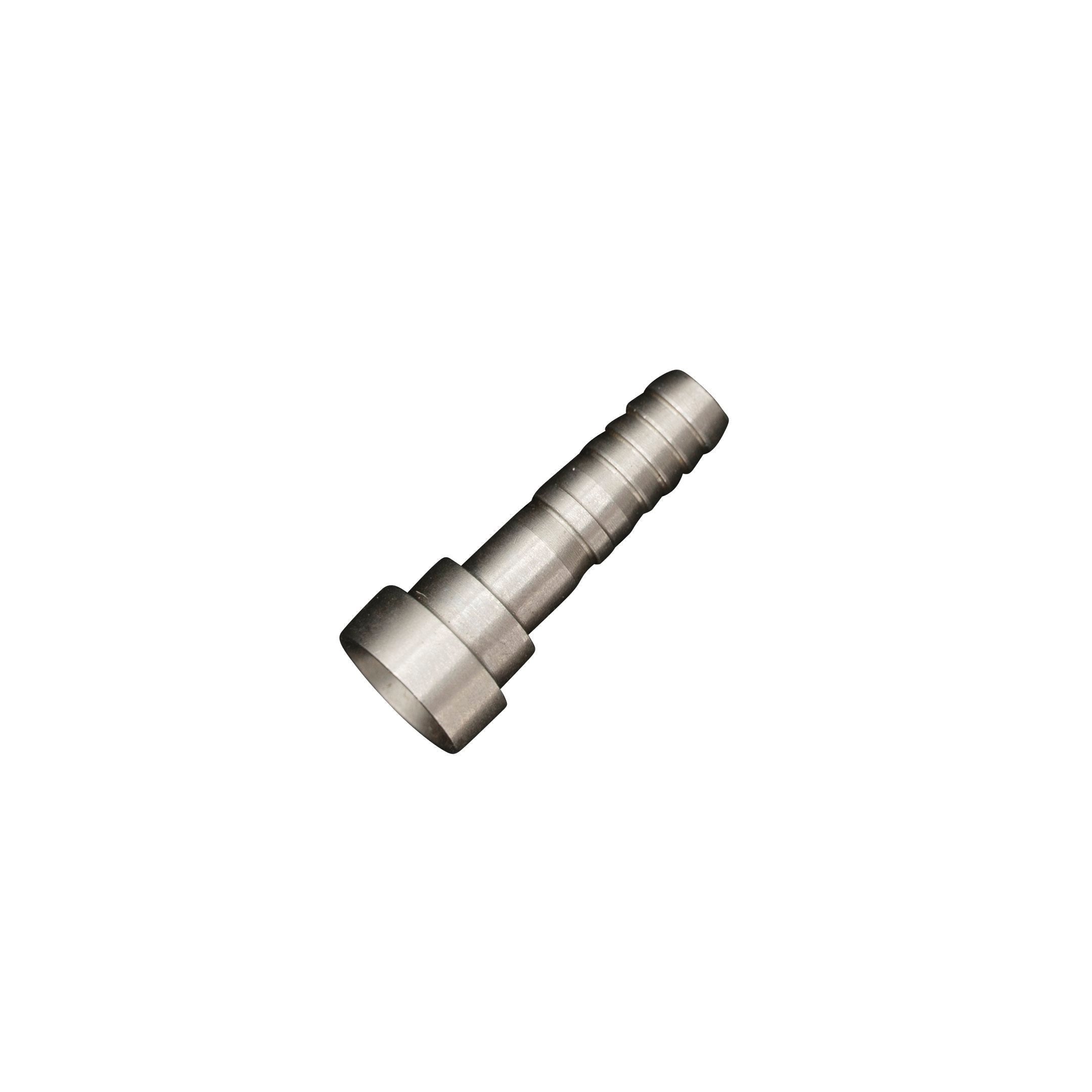 Flo Supply 4AN Concave Male Stainless Crimped Hose Insert