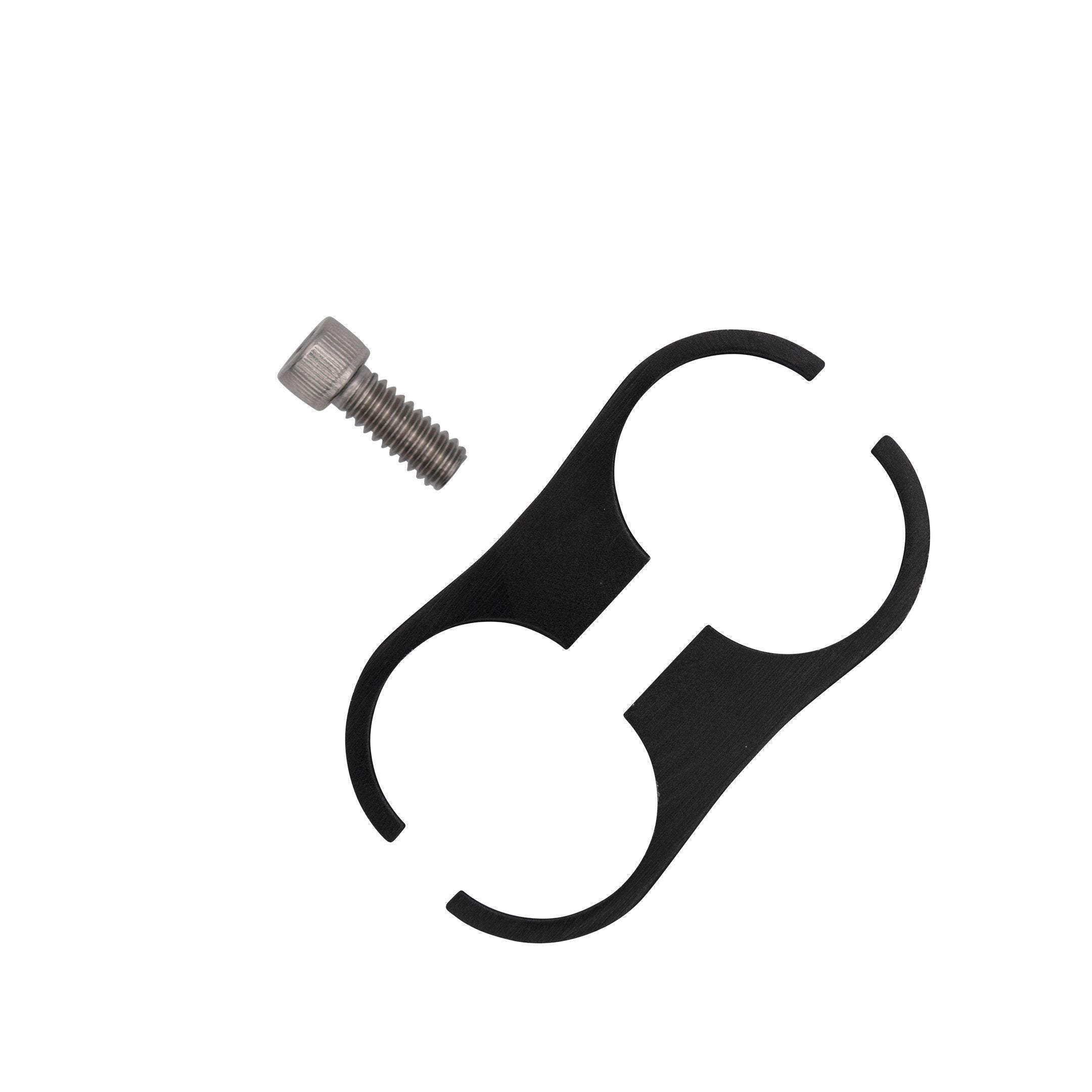 Flo Supply 1/4" Billet Dual Hose Separator