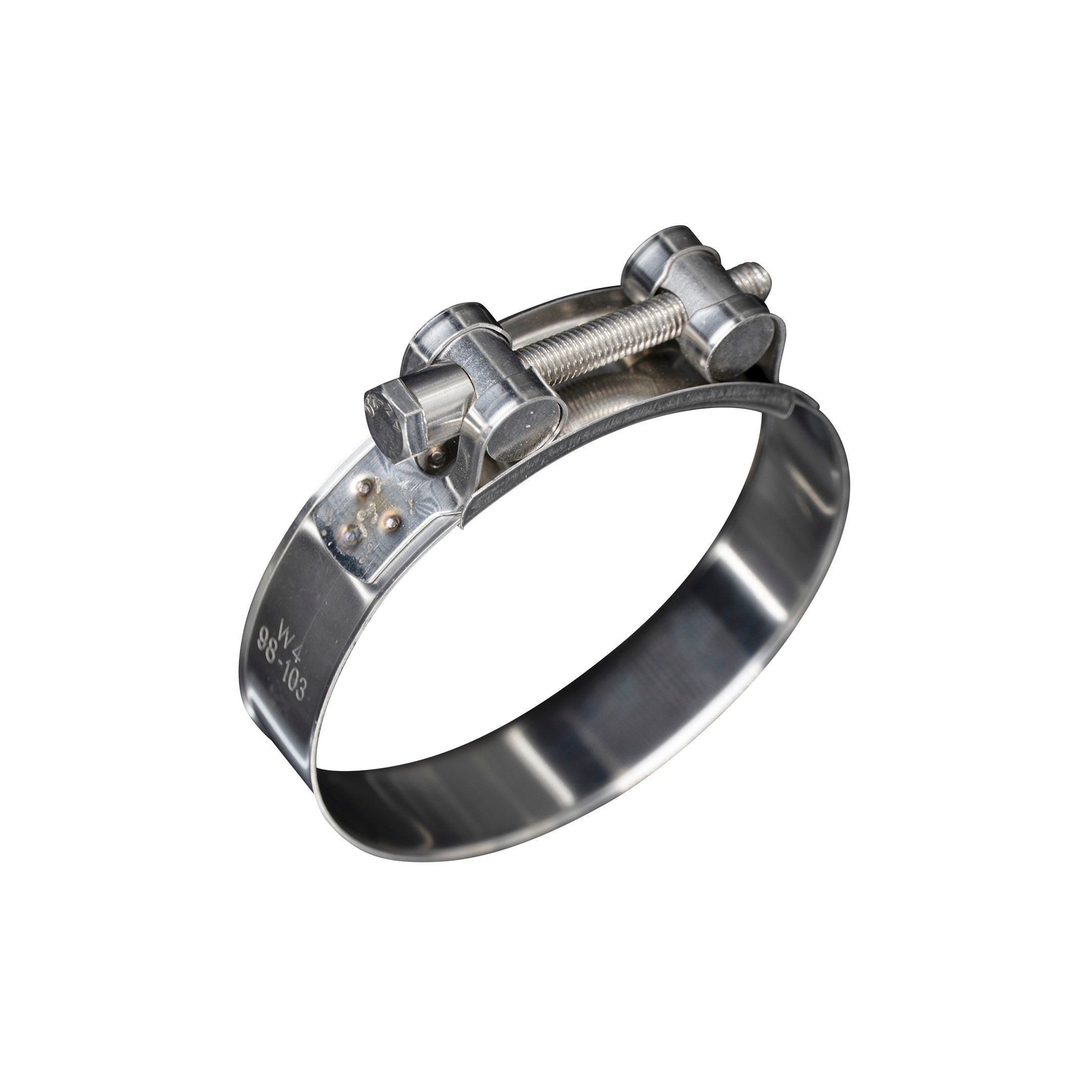 Flo Supply 92-97mm Stainless Steel T-Bolt Clamp