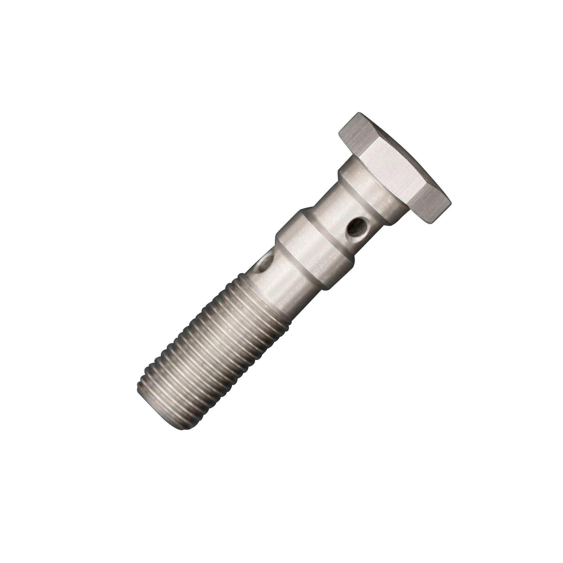 Flo Supply M10X1.0 Double Banjo Bolt 38mm Long