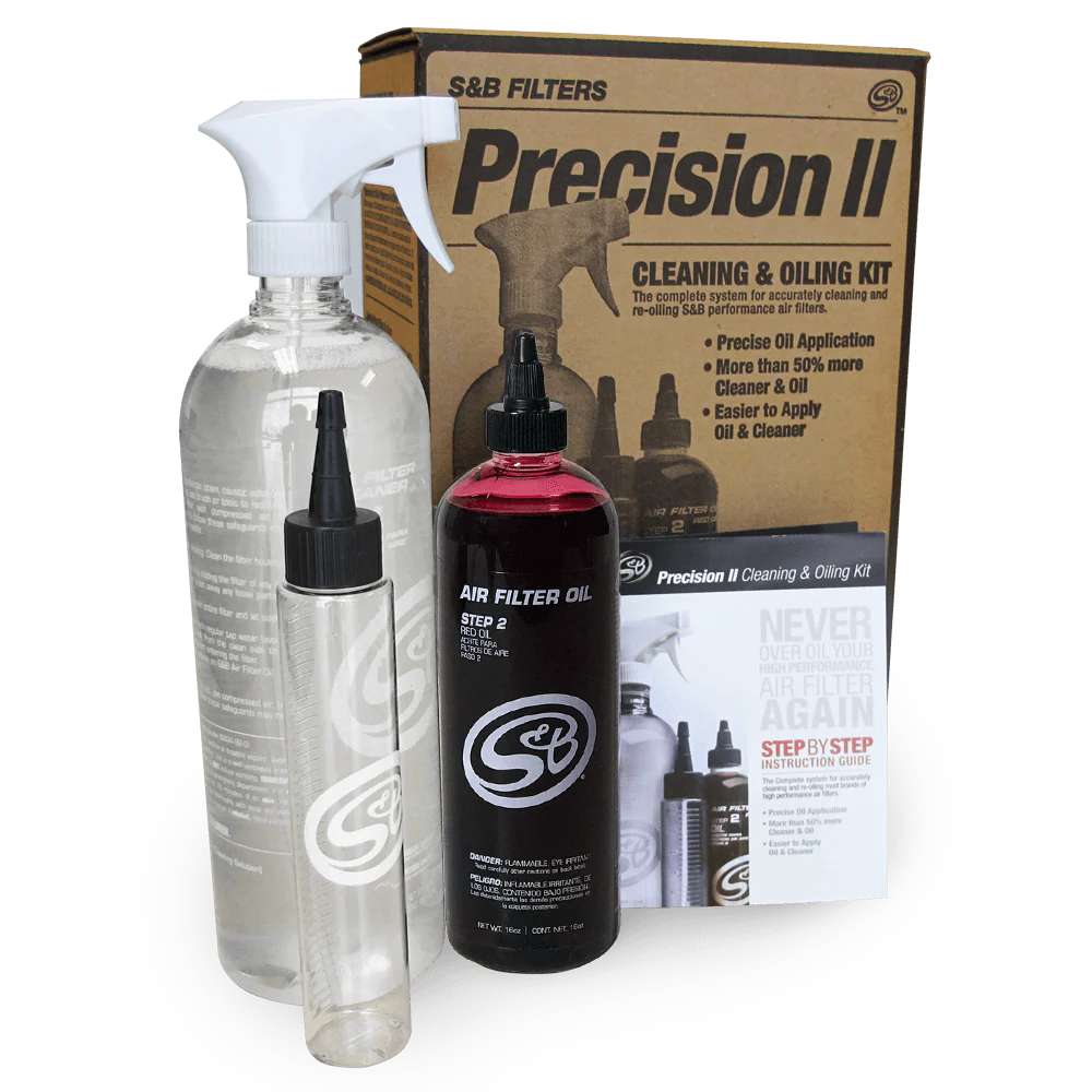 Precision II: Cleaning & Oil Kit (Red Oil)
