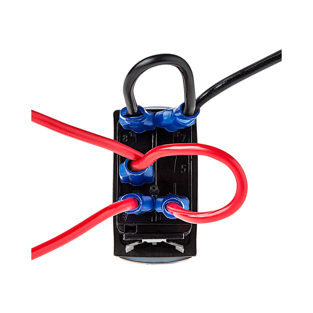 LED Rocker Switch w/ S&B Logo for Particle Separator