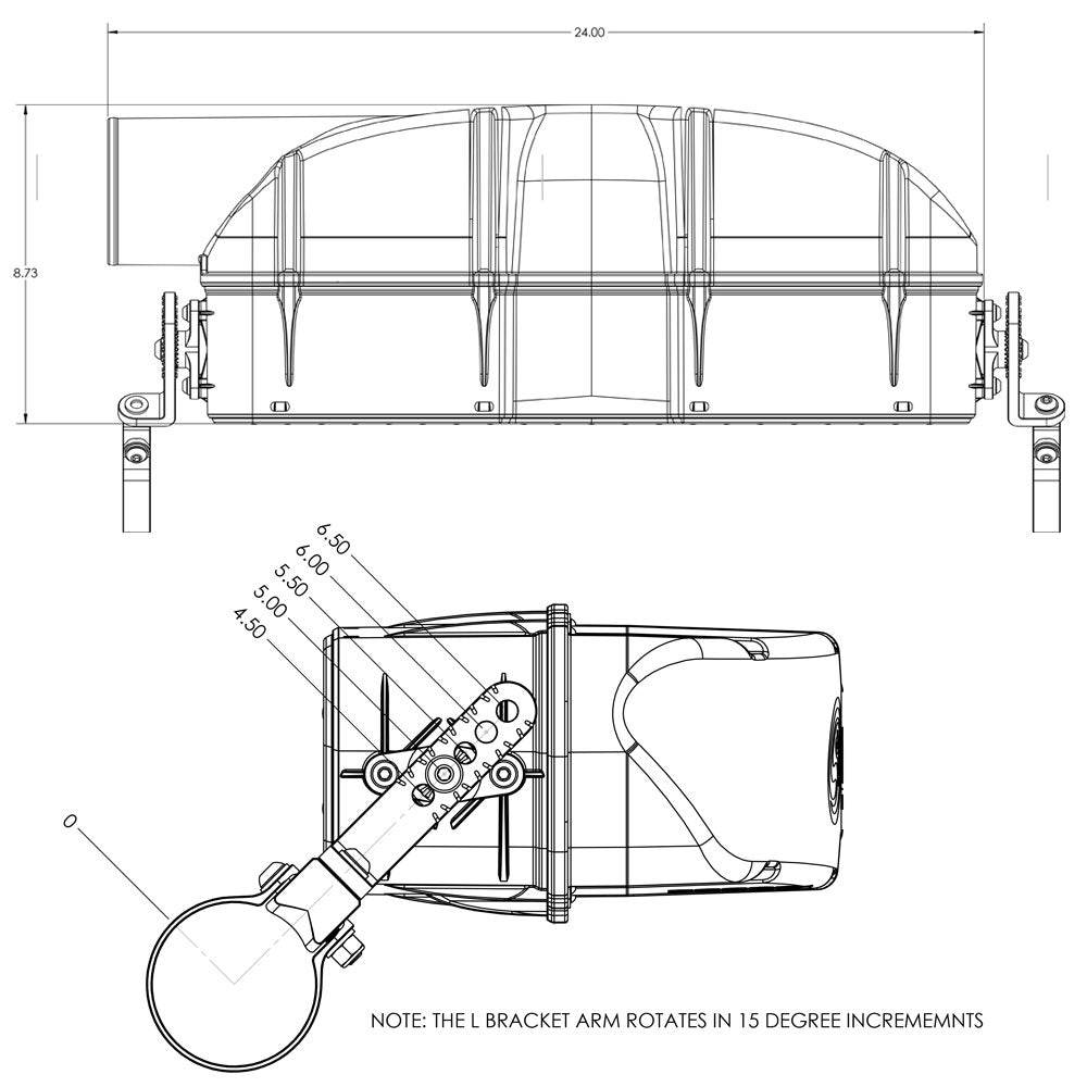 Particle Separator 2 for 2020-2024 Kawasaki KRX 1000