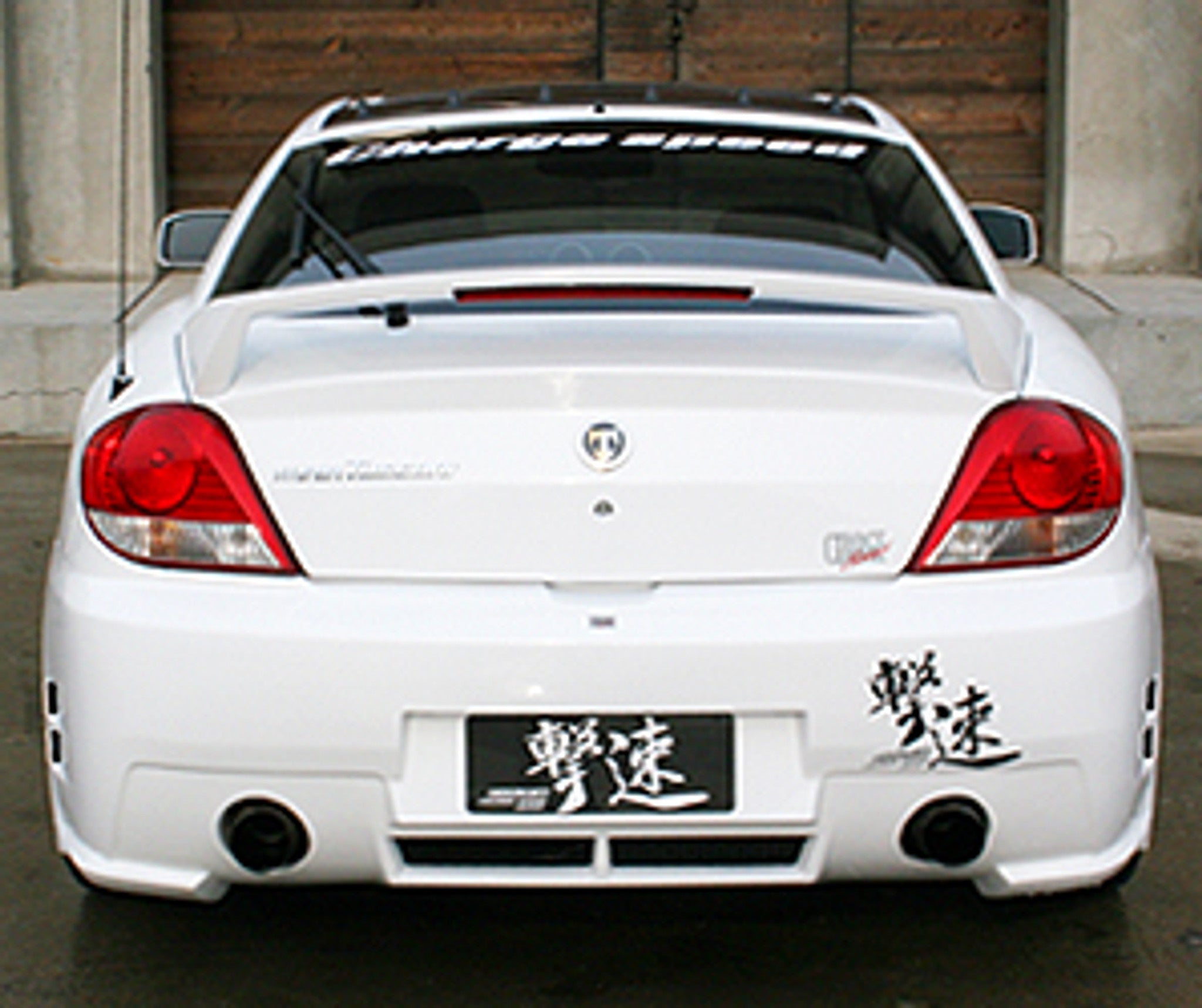Charge Speed 2003-2006 Hyundai Tiburon GK Coupe Rear Bumper