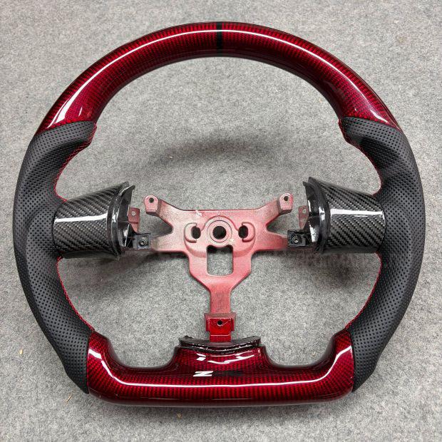 2005 - 2013 C6 Corvette Custom Carbon Fiber Steering Wheel with options