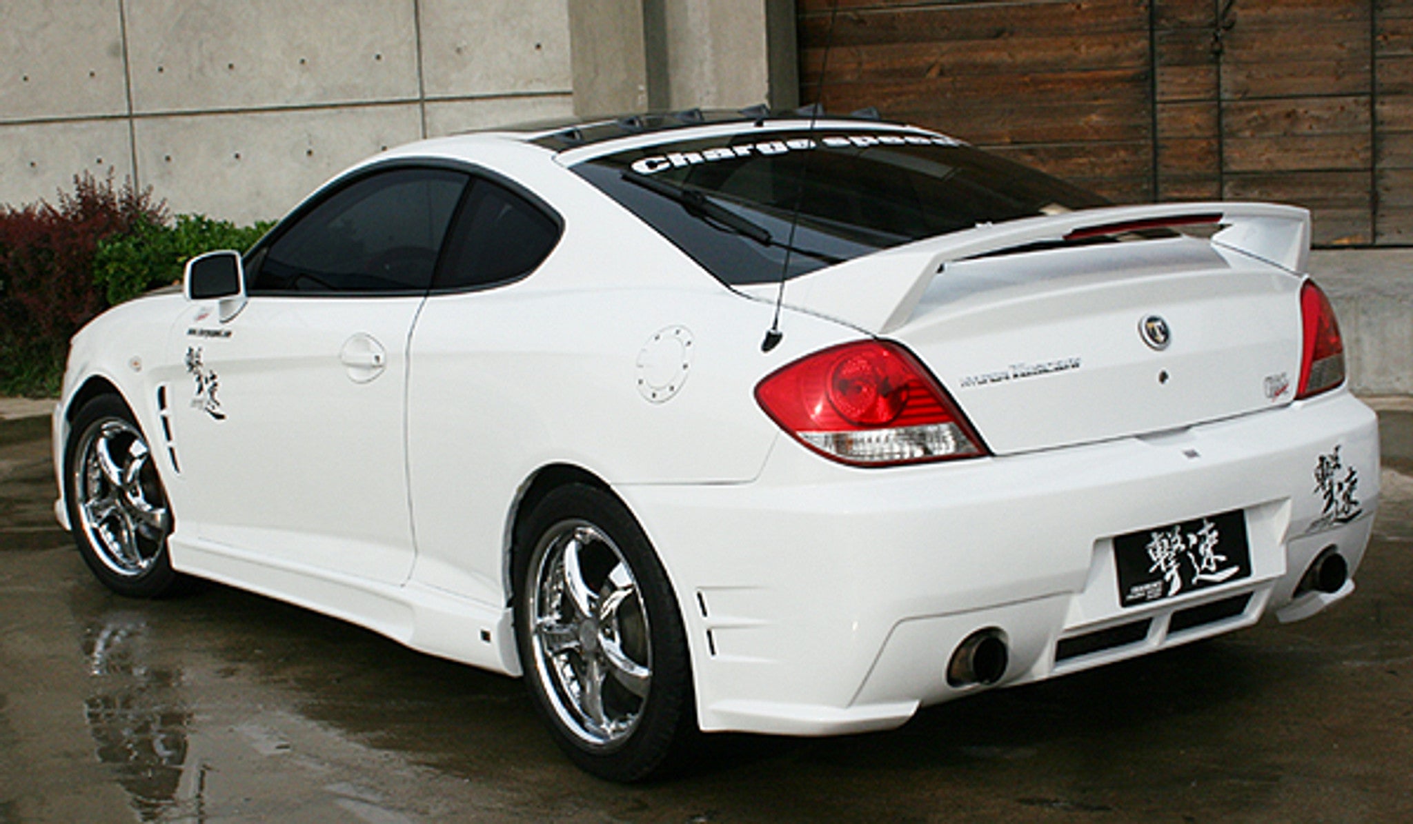Charge Speed 2003-2006 Hyundai Tiburon GK Coupe Rear Bumper