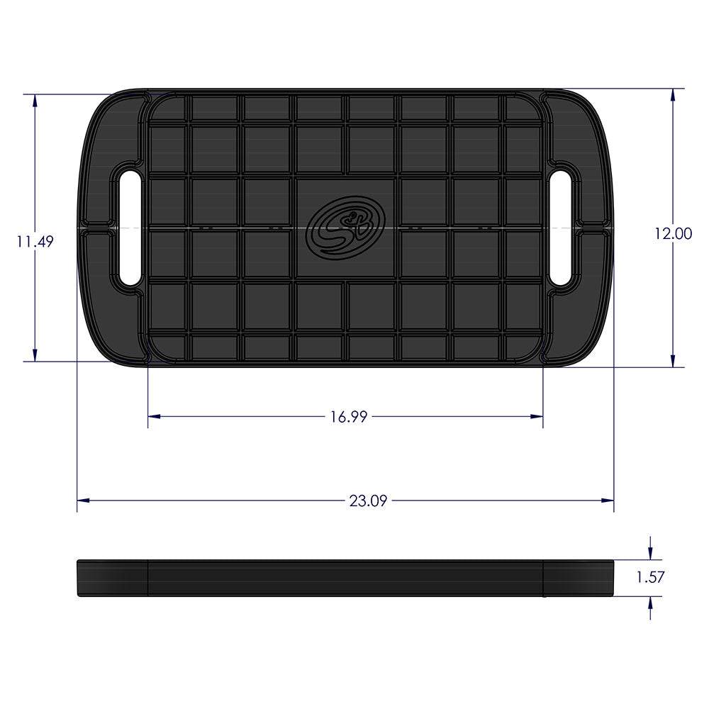 Silicone Tool Tray Medium - Red