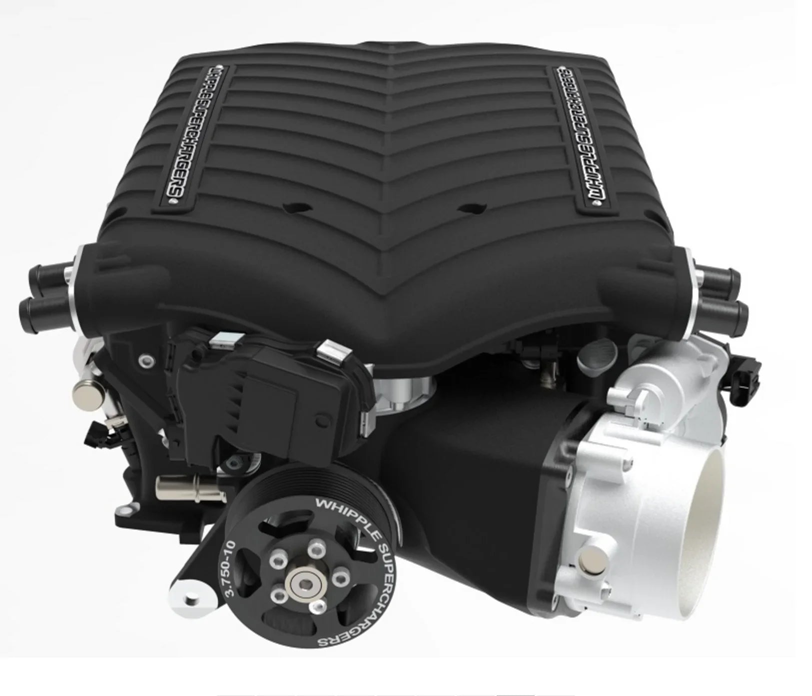 120mm Kong Billet Throttle Body for Whipple Gen 5 3.0L Hellcat (Anodized Black)