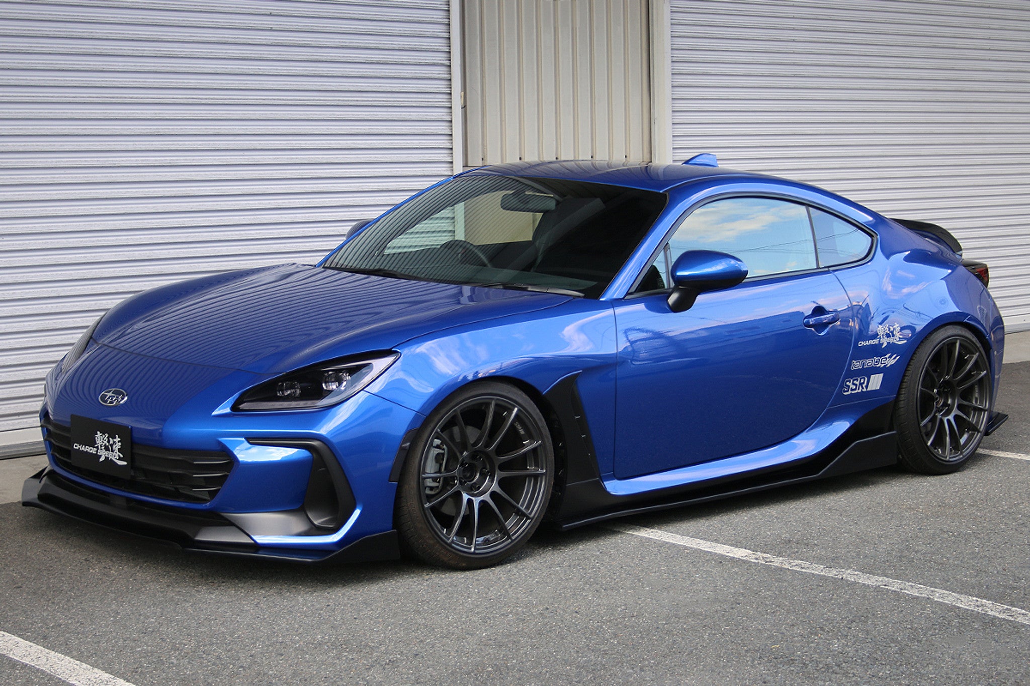 Charge Speed 2022-2026 Subaru BR-Z ZD8 & Toyota GR86 All Models Bottom Line Type 2 Carbon Side Skirts (Pair)