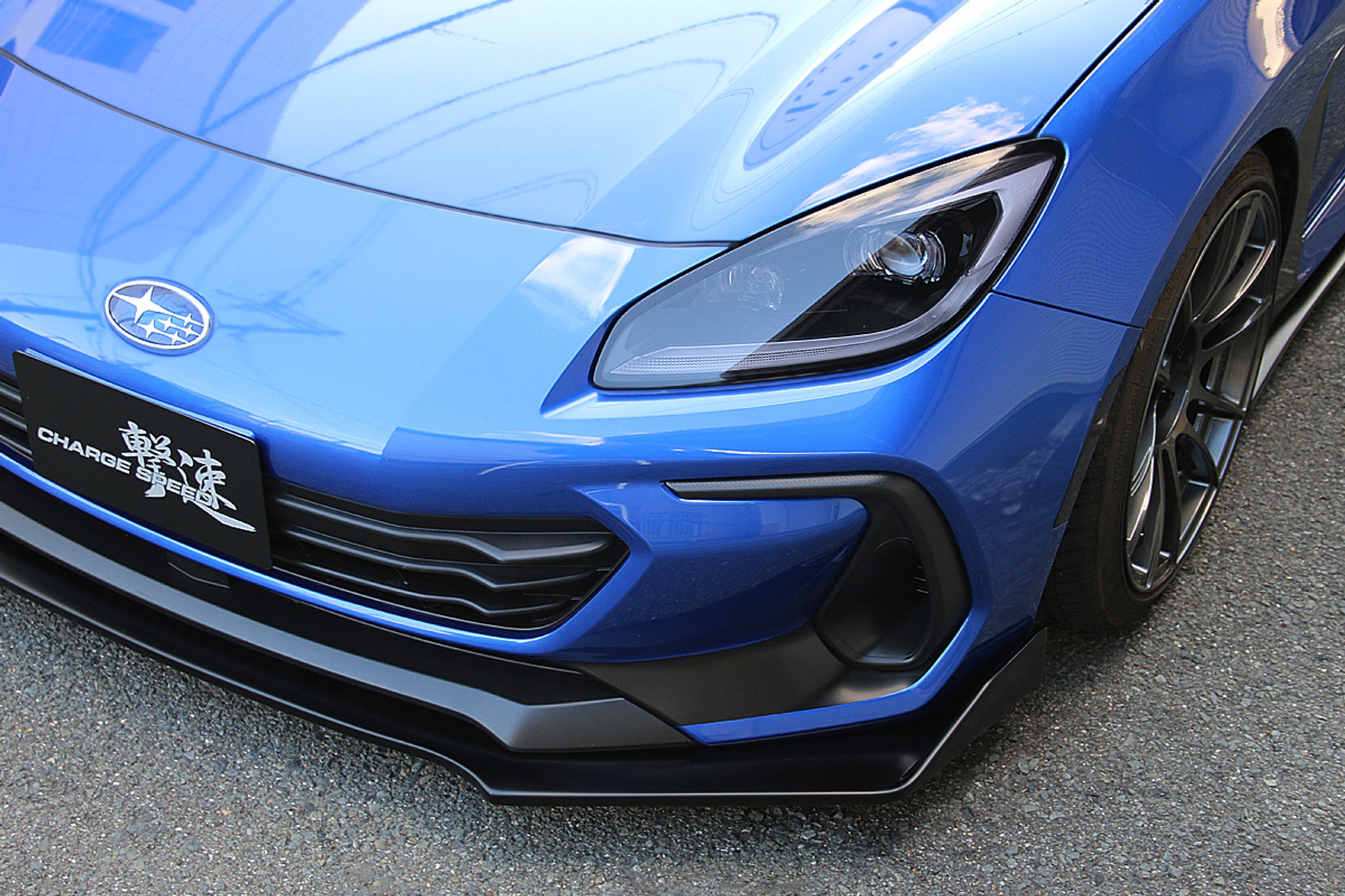 Charge Speed 2022-2024 Subaru BR-Z ZD8 Zenki Model Bottom Lines Type 2 Carbon Front Lip