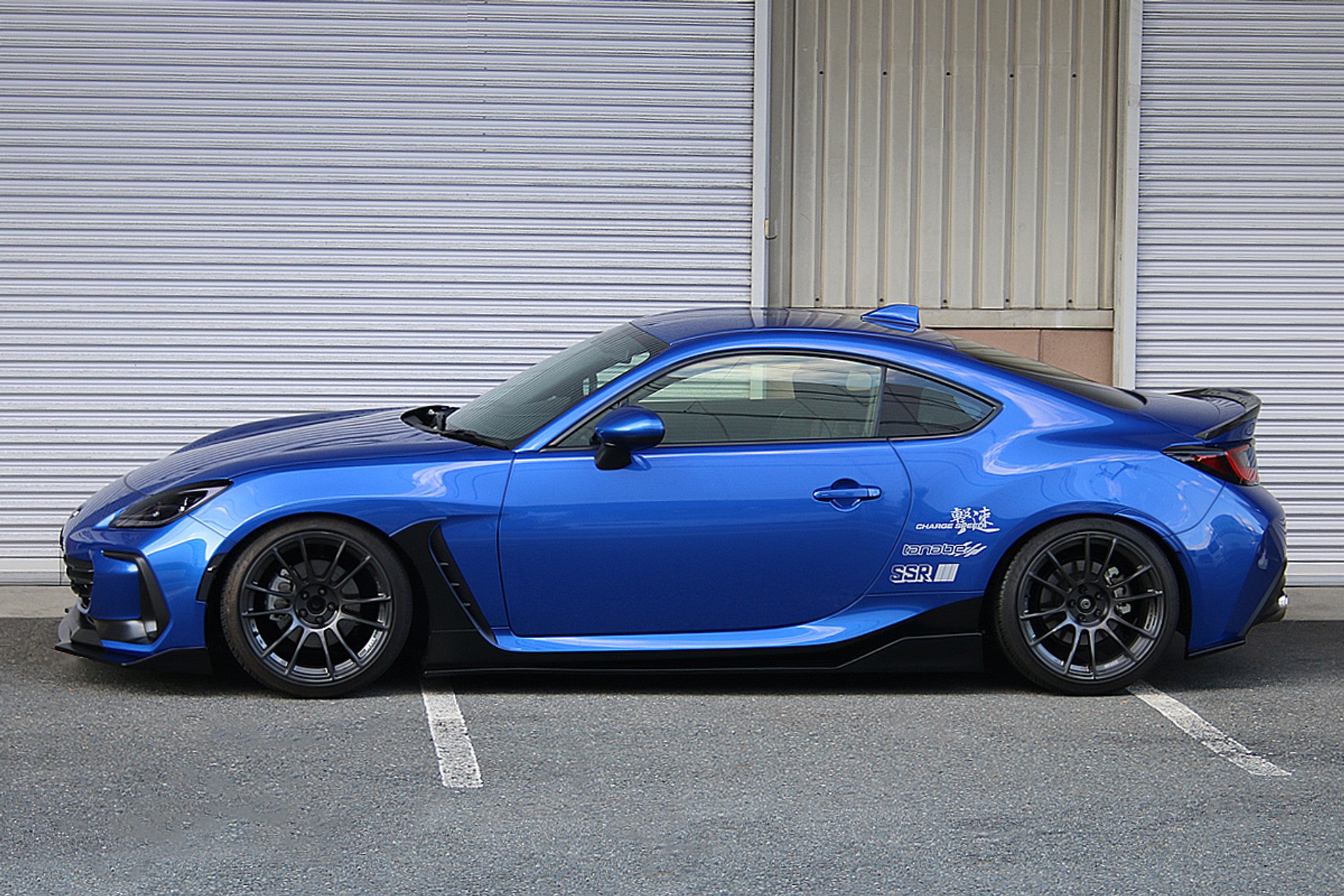 Charge Speed 2022-2024 Subaru BR-Z ZD8 Zenki Model Bottom Lines Type 2 FRP Complete Lip Kit