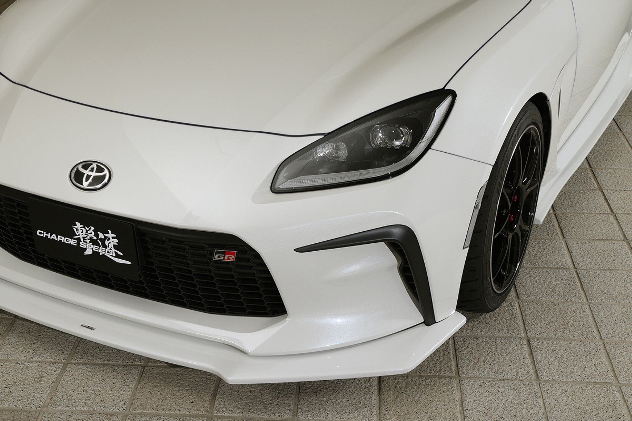 Charge Speed 2022-2024 Toyota GR86 ZN8 Zenki Model Bottom Lines Type 1 FRP Complete Lip Kit