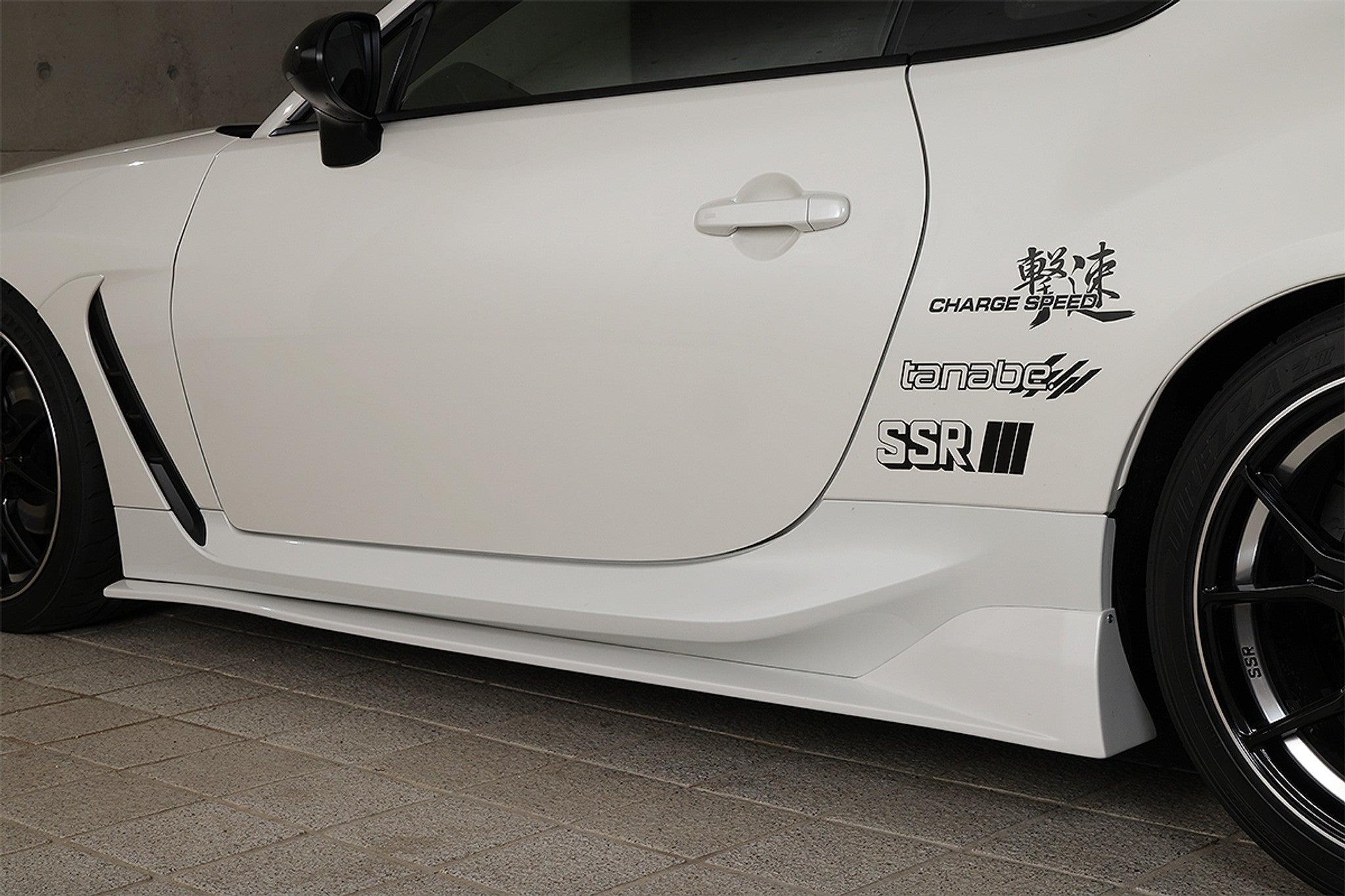 Charge Speed 2022-2024 Toyota GR86 ZN8 Zenki Model Bottom Lines Type 1 FRP Complete Lip Kit