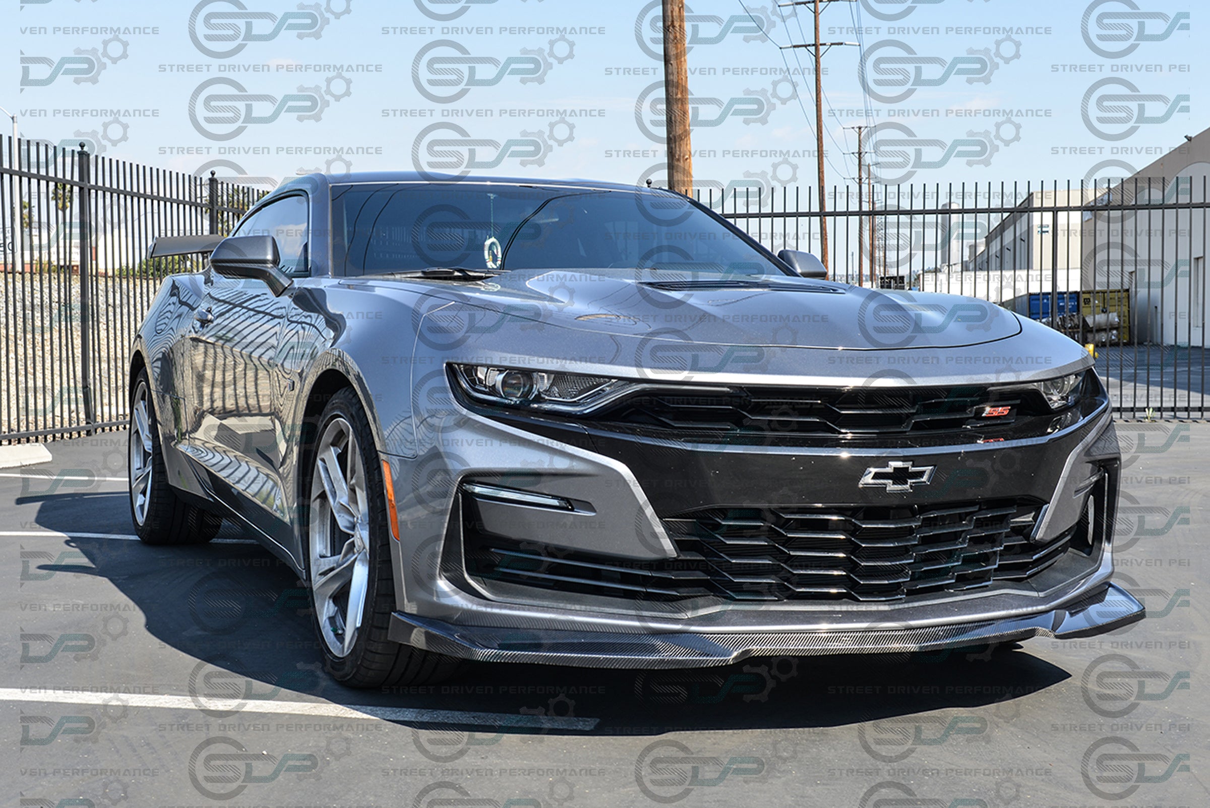 2019+ 6th Gen Camaro - "ZL1 Conversion" Carbon Fiber Front Splitter / Lip Ground Effects - for all models