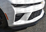 6th Gen Camaro - "T6 Performance Package" Carbon Fiber Front Splitter / Lip with Side Extensions Ground Effects - for all 16-18 SS models