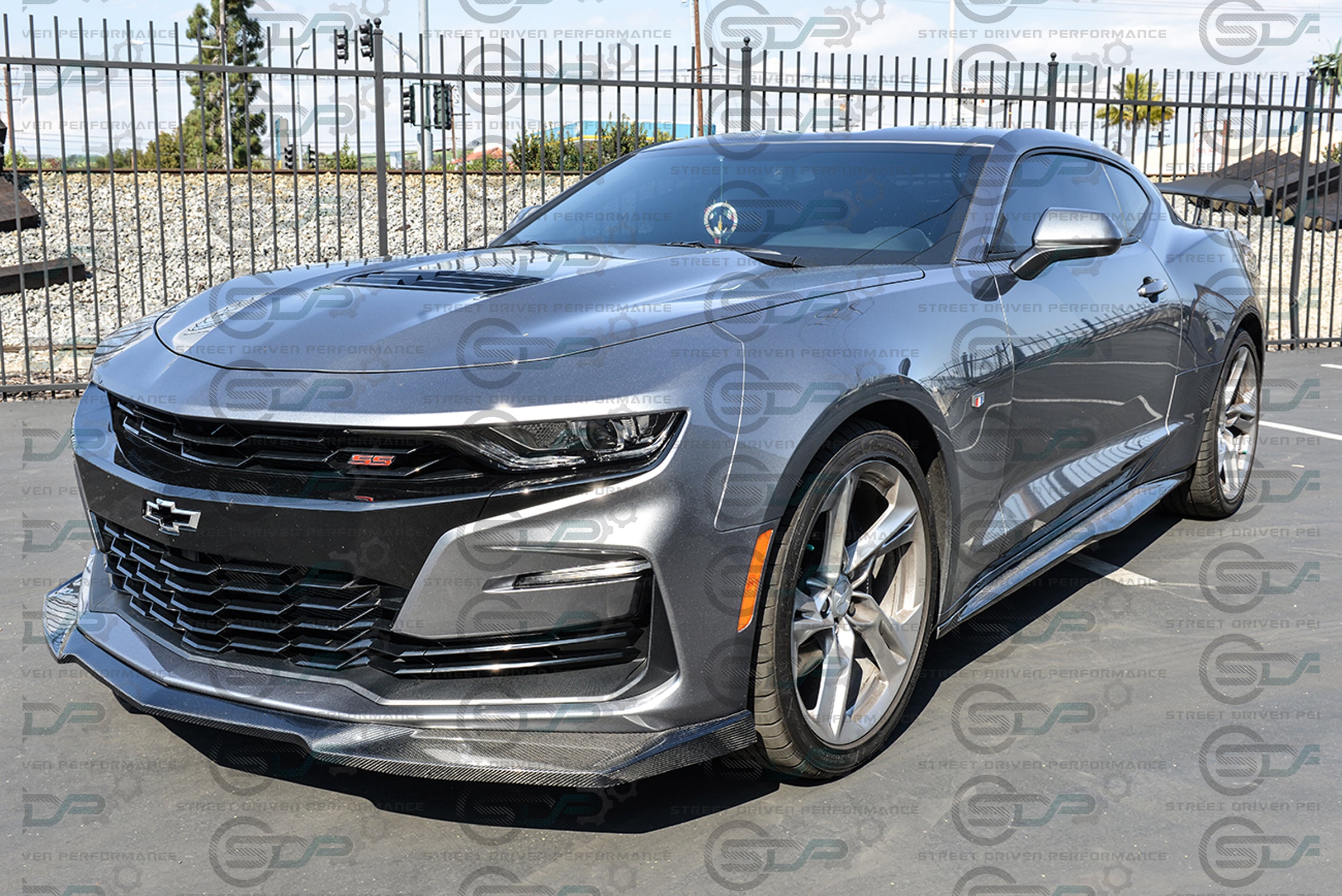 2019+ 6th Gen Camaro - "ZL1 Conversion" Carbon Fiber Front Splitter / Lip Ground Effects - for all models