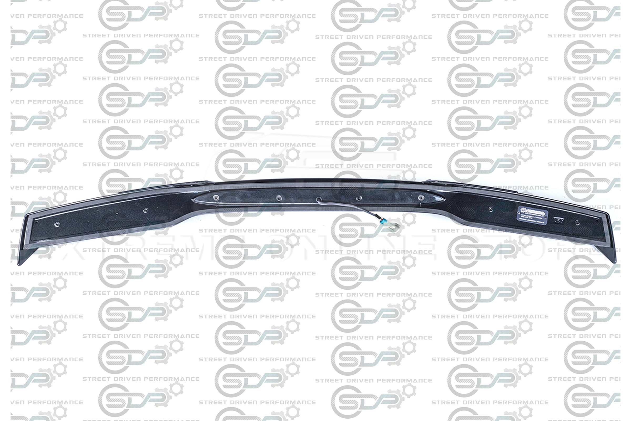 2005-2013 C6 Corvette - "C7 Stage 3" Style with Winglets & Wickerbill Rear Trunk Spoiler Wing