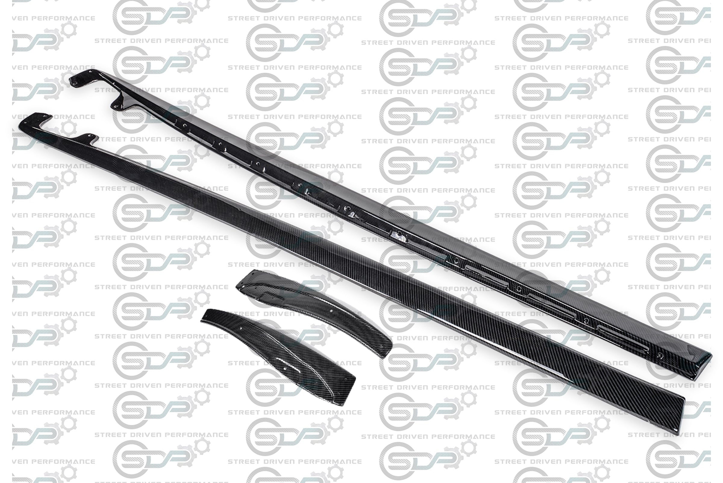 2005-2013 C6 Corvette - Grand Sport / Z06 / ZR1 - "ZR1 Conversion" Side Skirts / Rocker Panels / Ground Effects with Mud Flaps