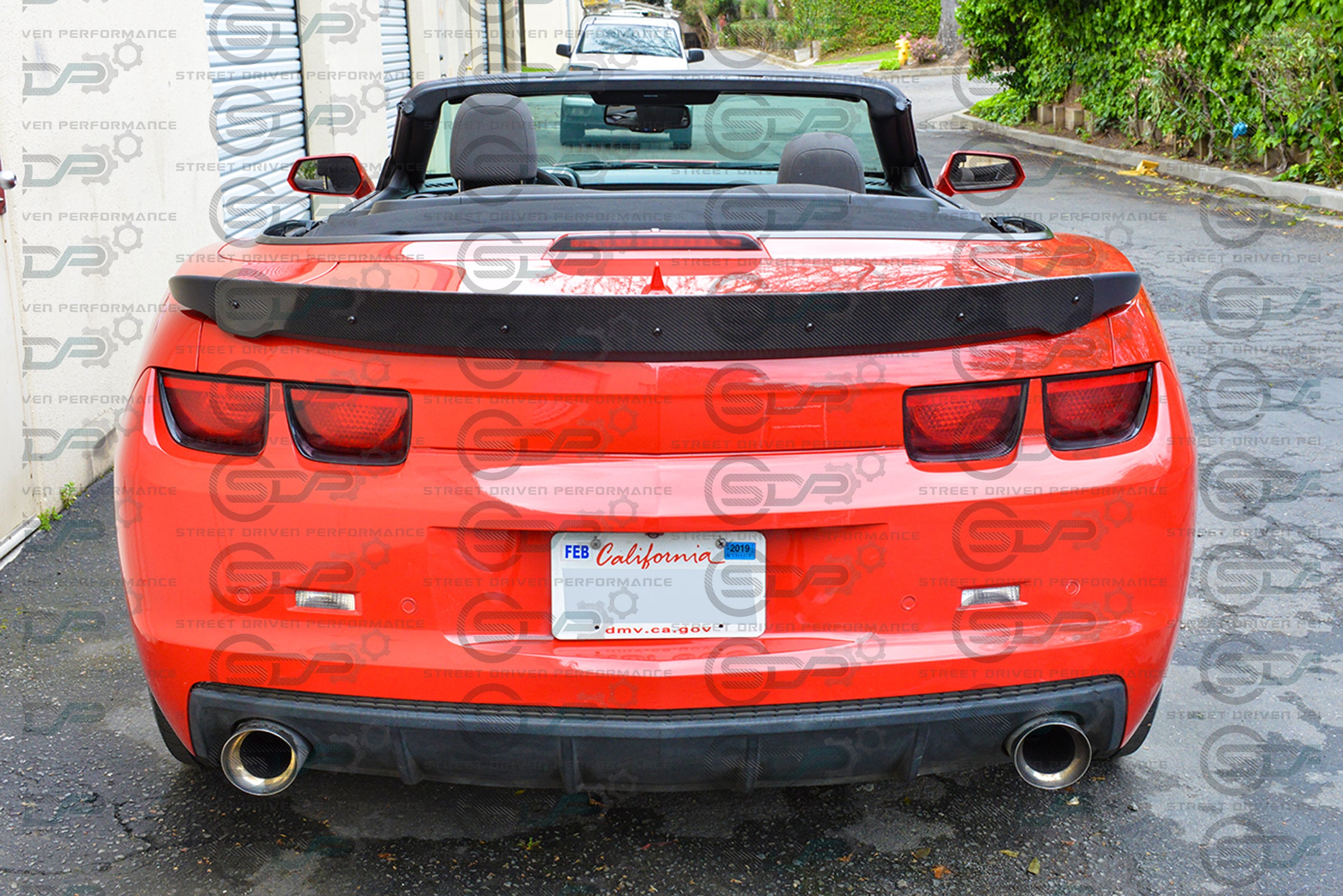 2010-2013 5th Gen Camaro - "ZL1 Style" Rear Trunk Lid Spoiler Wing  with Wickerbill - for models