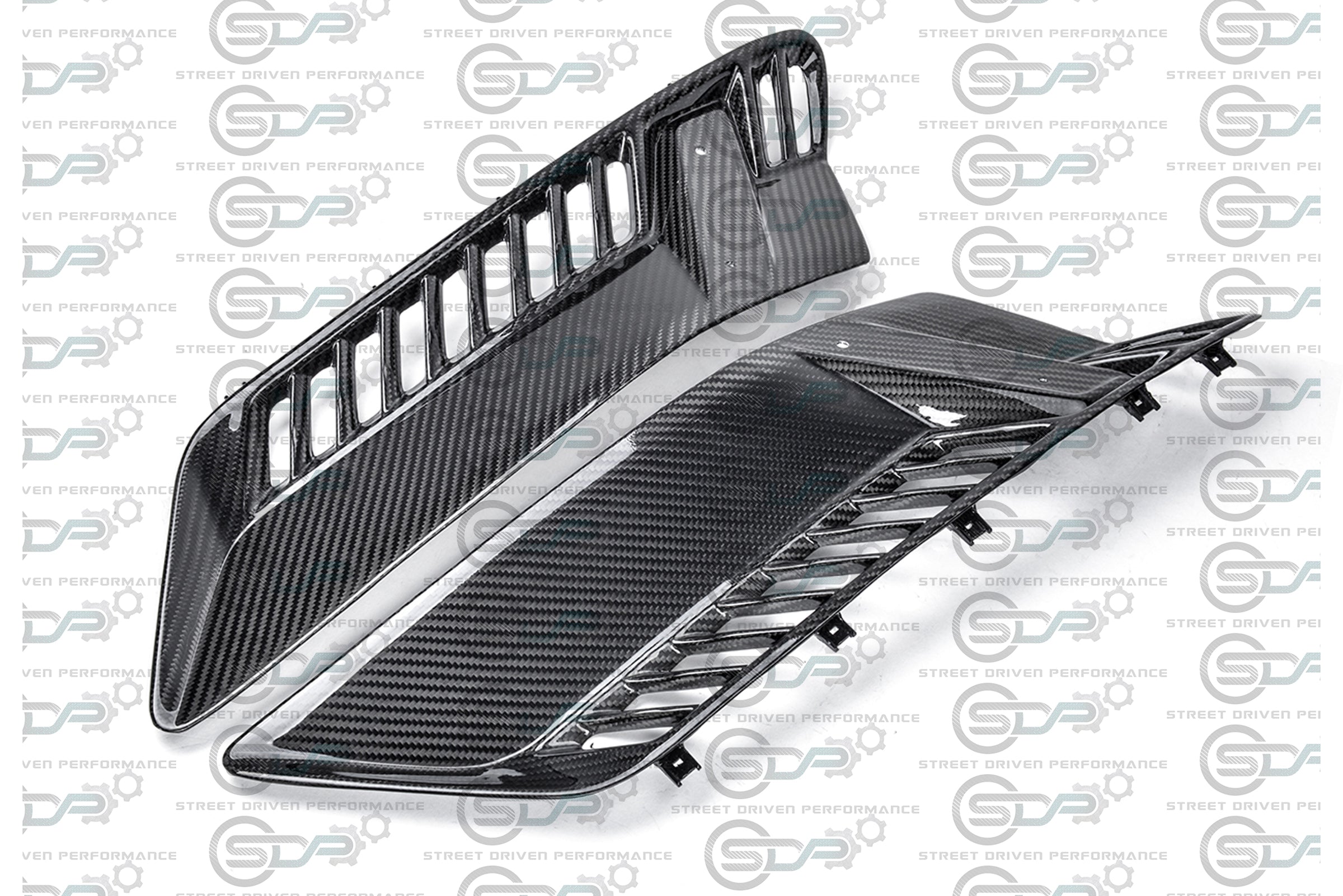 2014-2019 C7 Corvette - Carbon Fiber "Z06 Style" Side Fender Vents