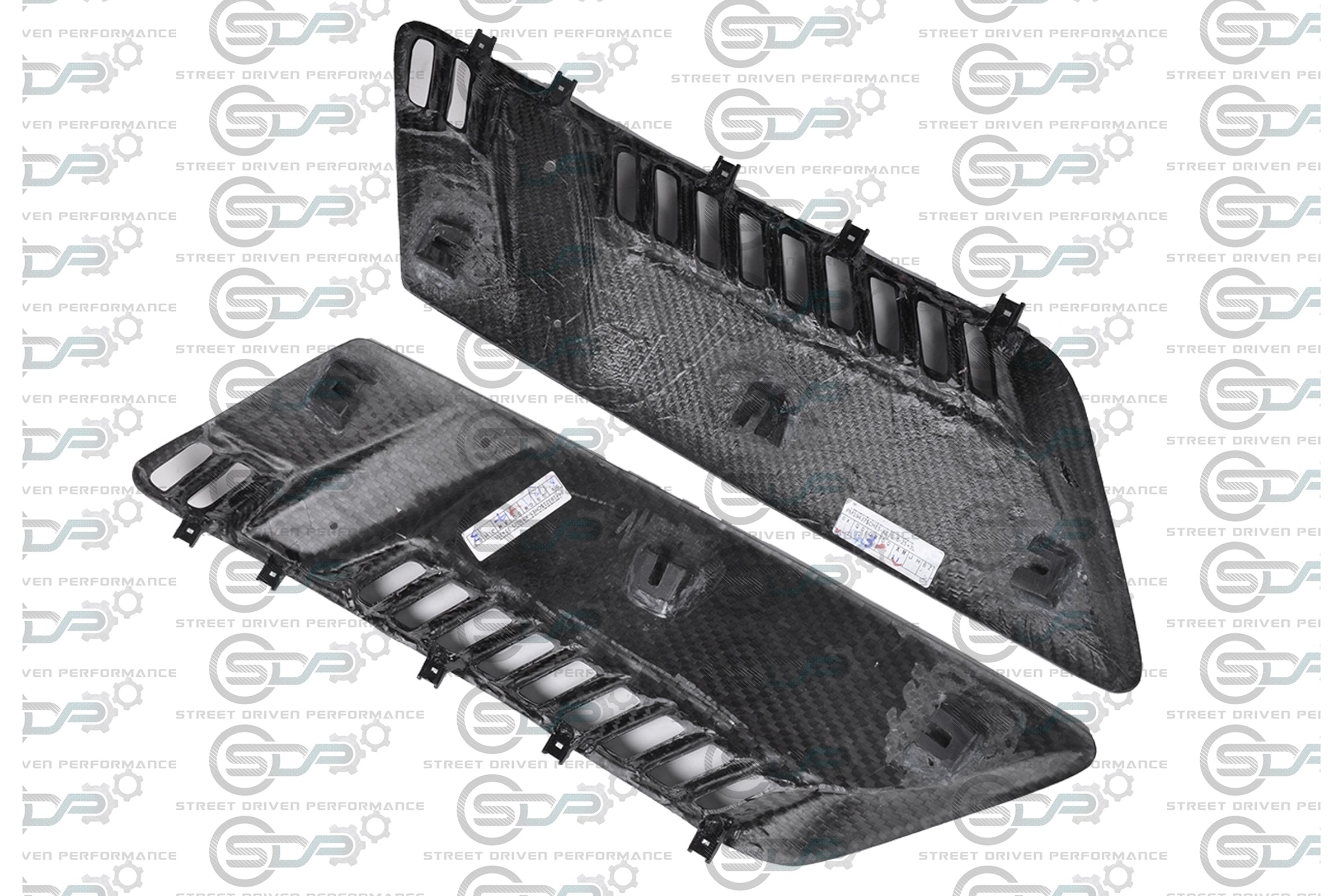 2014-2019 C7 Corvette - Carbon Fiber "Z06 Style" Side Fender Vents