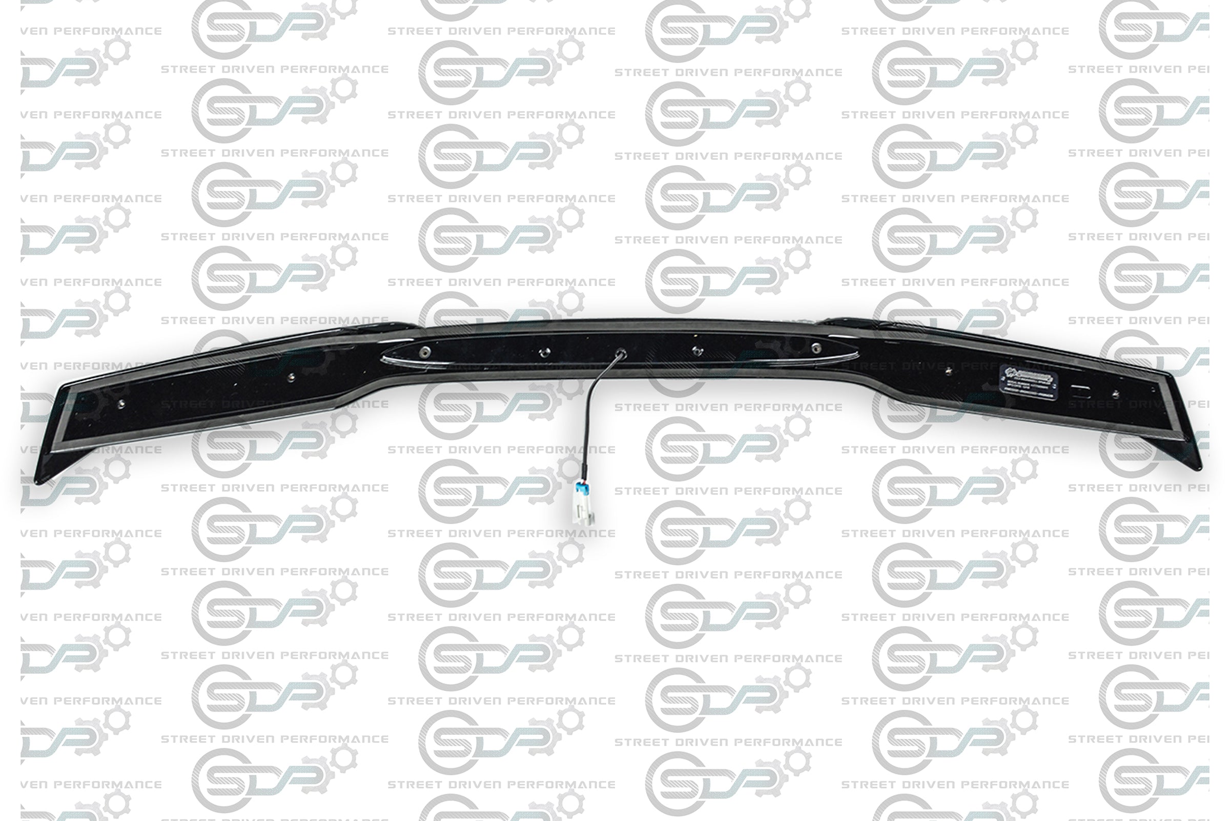 2005-2013 C6 Corvette - "C7 Stage 3" Style with Winglets & Wickerbill Rear Trunk Spoiler Wing