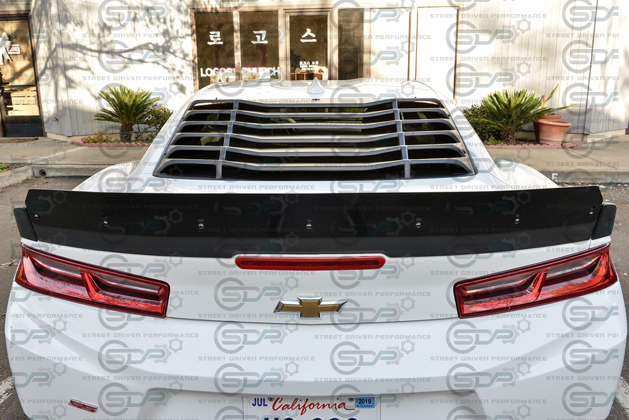 2016+ 6th Gen Camaro - Rear Window Louver / Sun Shade Cover - for all models