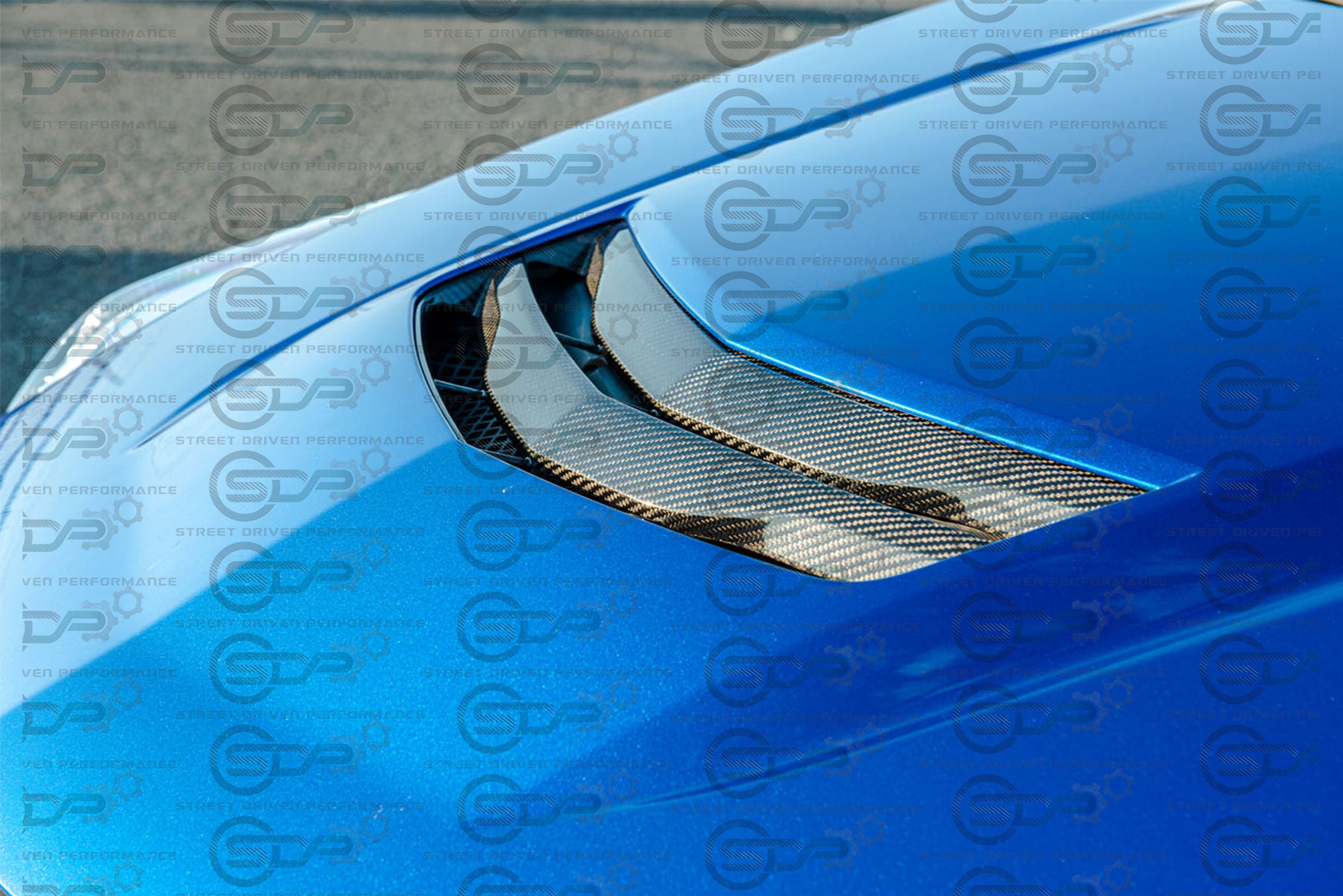 2016-2019 Cadillac ATS-V - Carbon Fiber Hood Vent