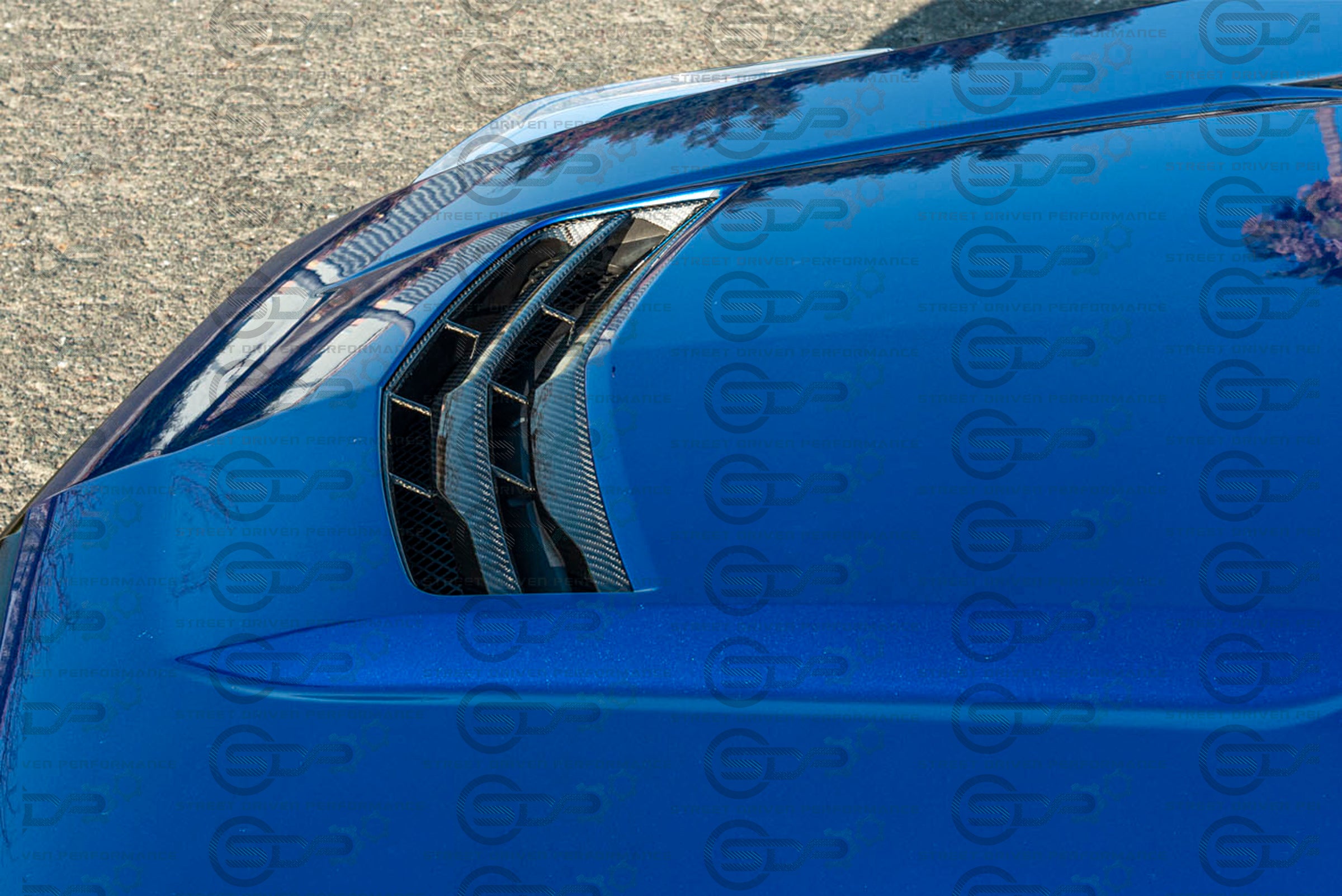 2016-2019 Cadillac ATS-V - Carbon Fiber Hood Vent