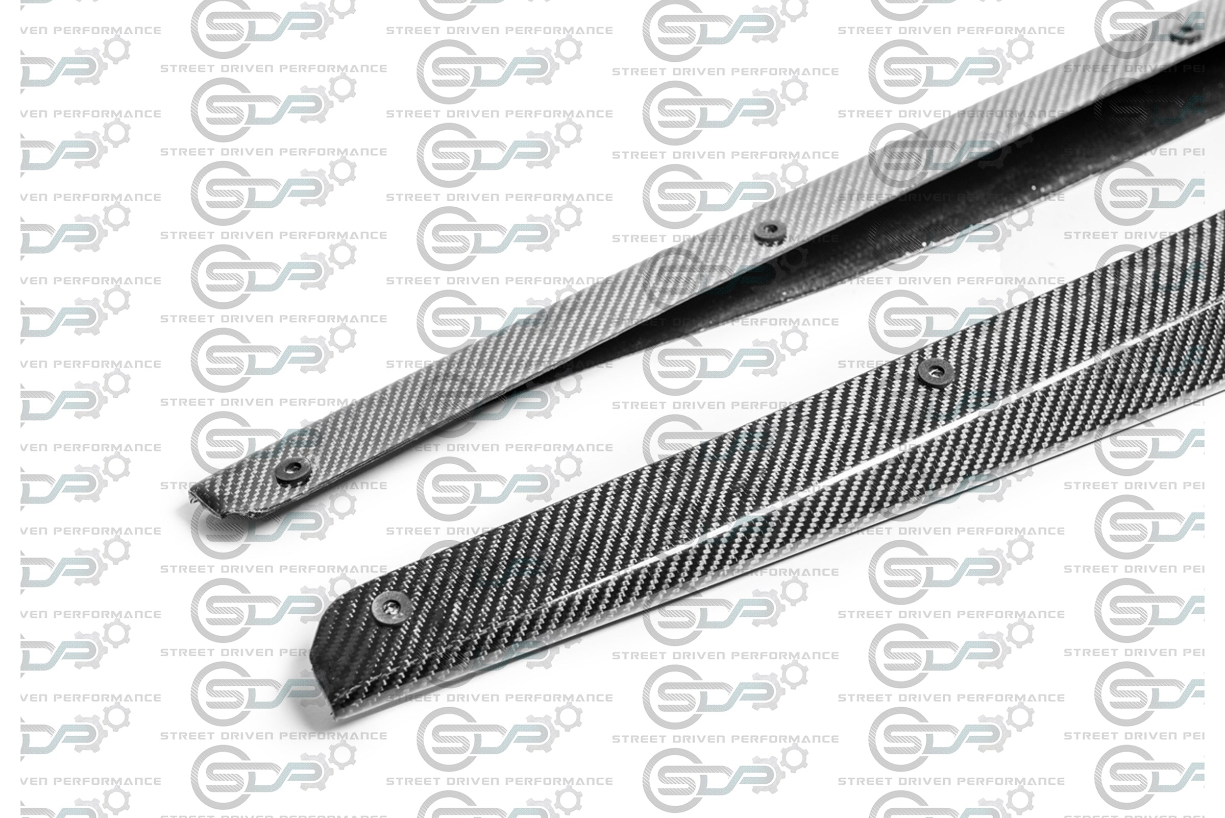 2020+ C8 Chevrolet Corvette Stingray & Z51 - "Z51 Style" Carbon Fiber Side Skirts Rocker Panel Ground Effects