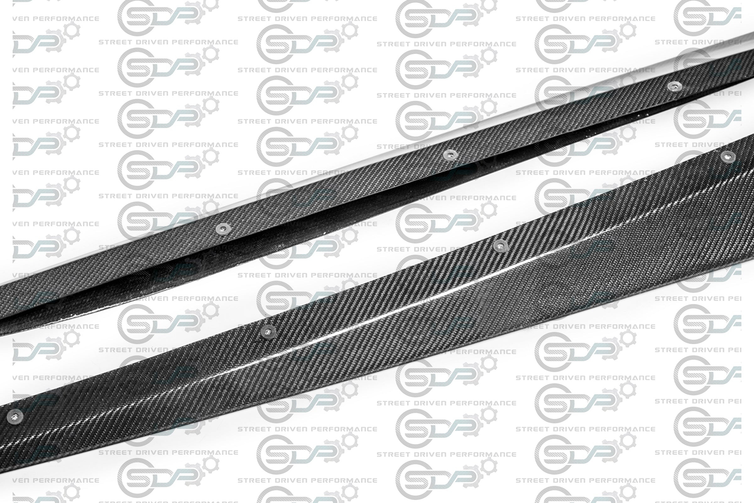2020+ C8 Chevrolet Corvette Stingray & Z51 - "Z51 Style" Carbon Fiber Side Skirts Rocker Panel Ground Effects