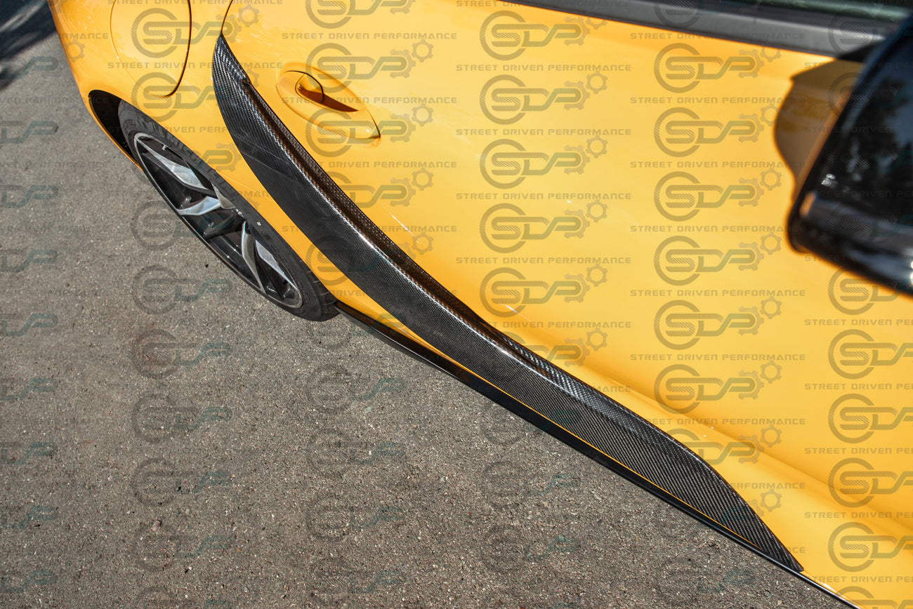2020+ Toyota Supra | JDM Factory Style CARBON FIBER Side Door Fender Vents Pair