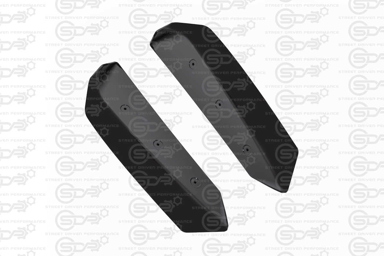 2020+ CORVETTE C8 Z51 | REAR TRUNK SPOILER *ADD-ON* WICKER EXTENSION PAIR