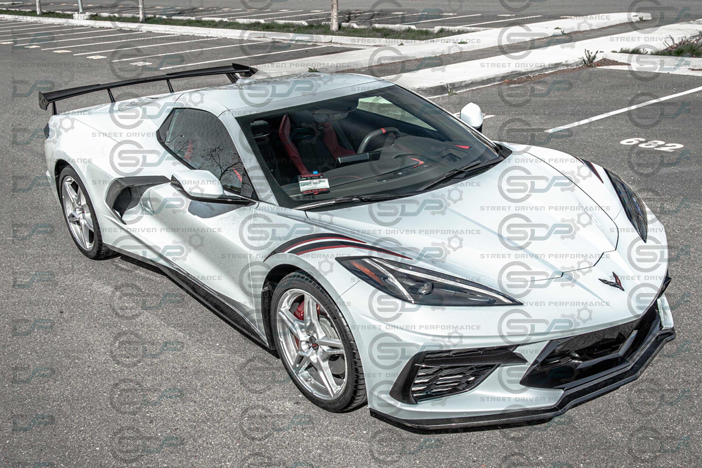 2020+ C8 Chevrolet Corvette Stingray & Z51 - "Z51 Style" Carbon Fiber Side Skirts Rocker Panel Ground Effects