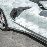 C8 Corvette - Carbon Fiber Side Door Garnish