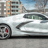 C8 Corvette - Carbon Fiber Side Door Garnish