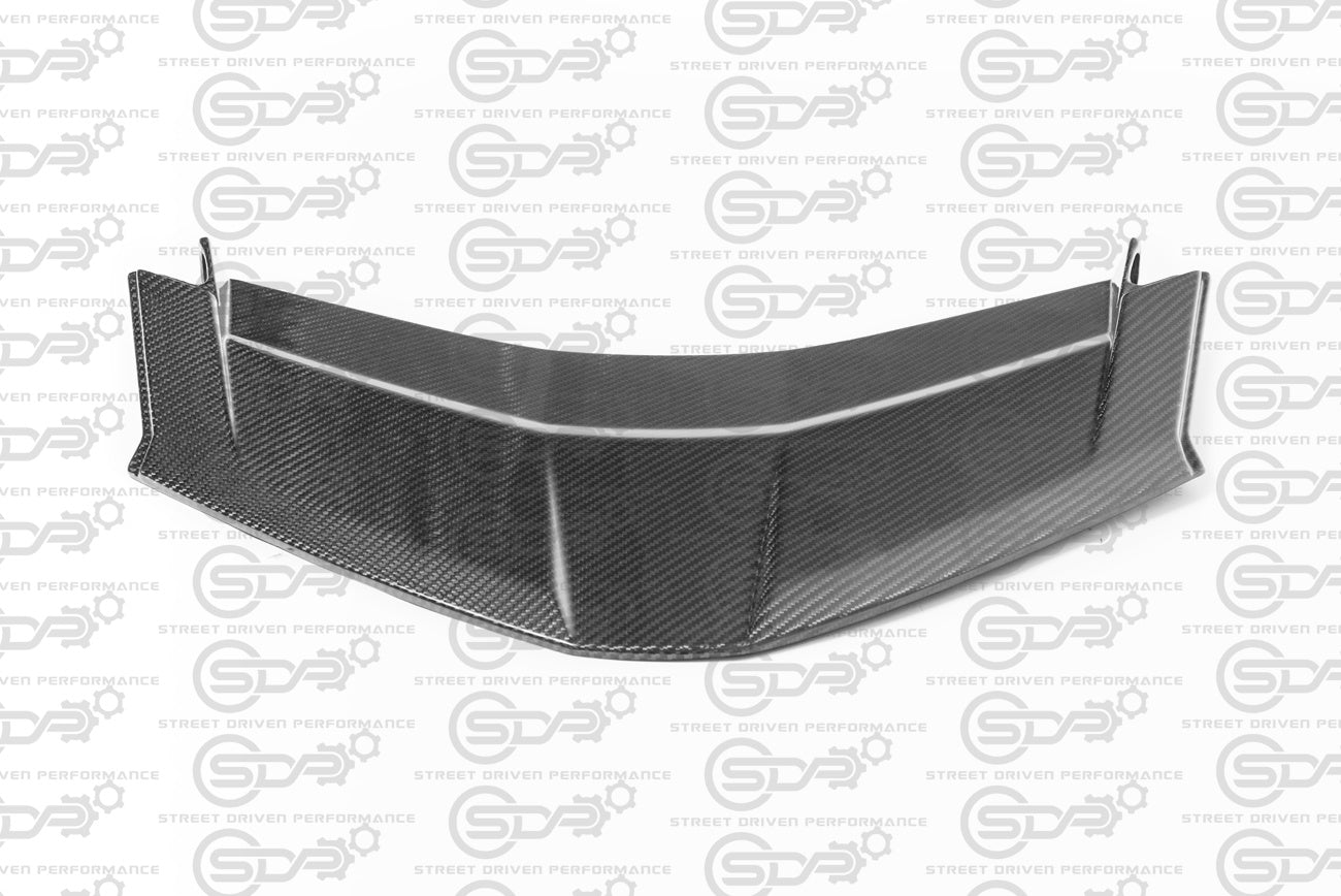 2020+ Corvette C8 GM Factory Style CARBON FIBER Rear Lower Window Trim