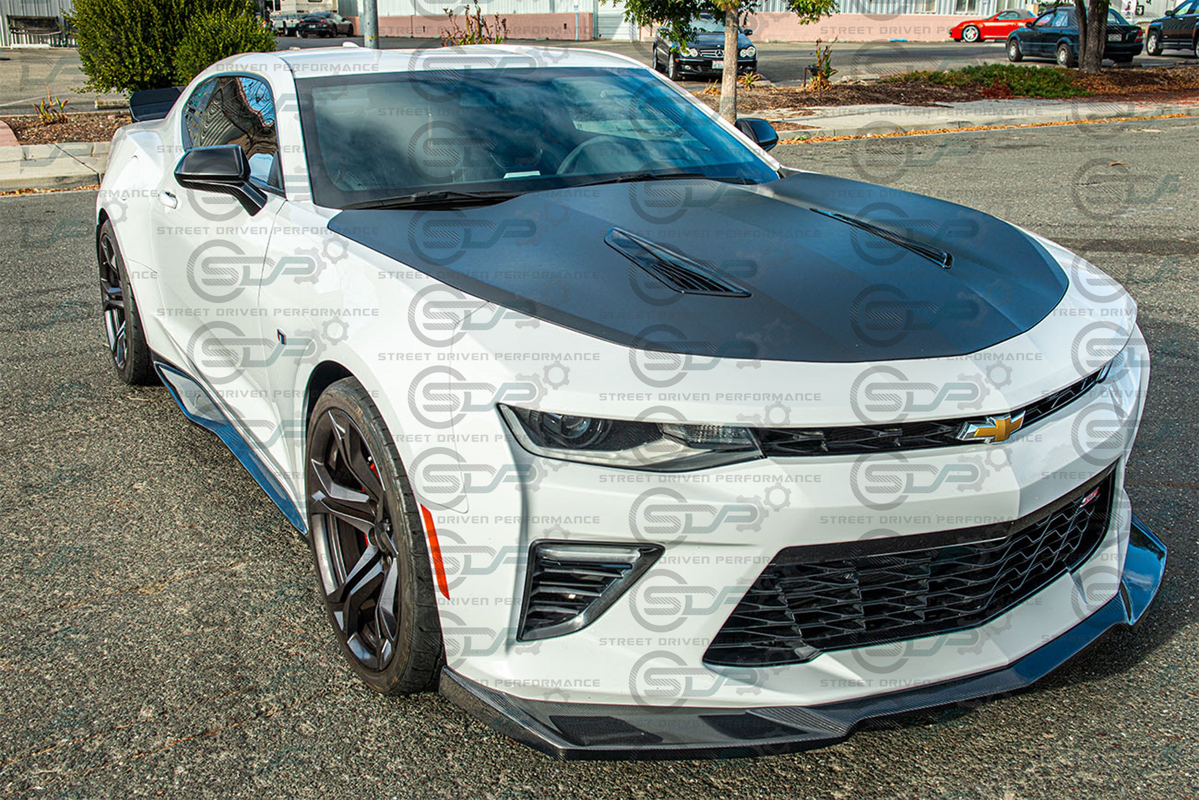 2016-2018 6th Gen Camaro - "ZL1 Conversion" Carbon Fiber Front Splitter / Lip Ground Effects - for all SS models