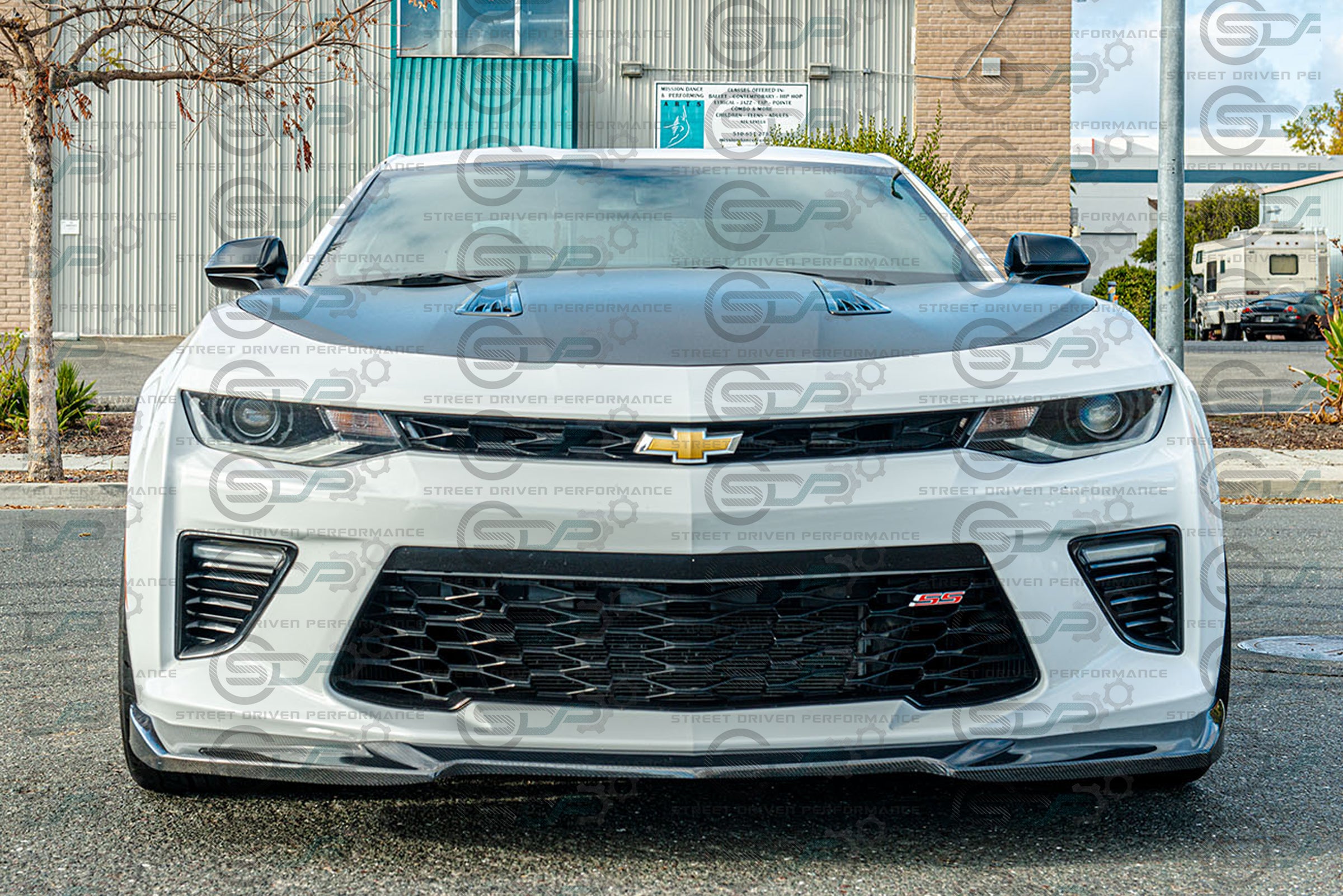 2016-2018 6th Gen Camaro - "ZL1 Conversion" Carbon Fiber Front Splitter / Lip Ground Effects - for all SS models